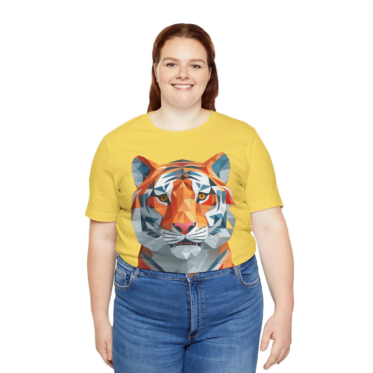 Unisex Animal Shirt With Art Design And Wildlife Theme Short Sleeve Tee For Everyday Wear