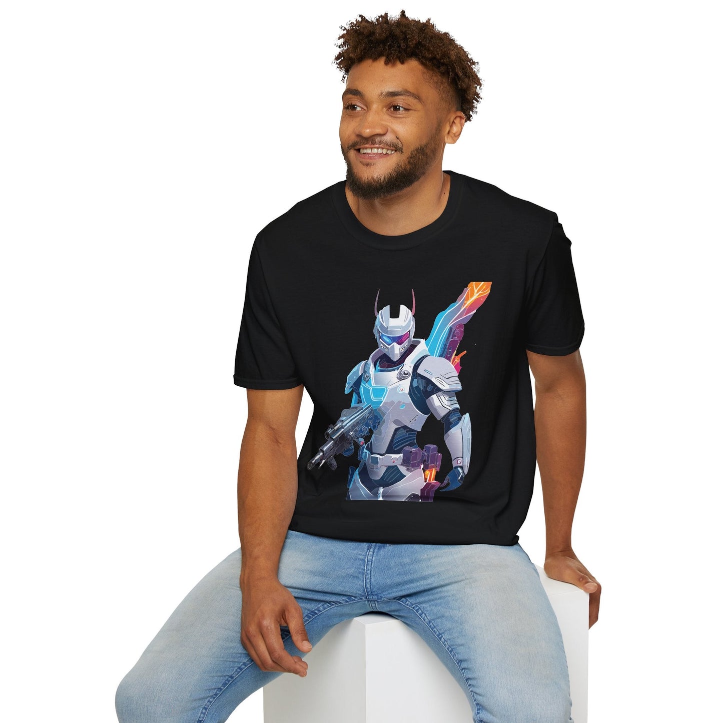 Robocop Graphic Unisex Cotton With Cyber Man Artwork Tee 3