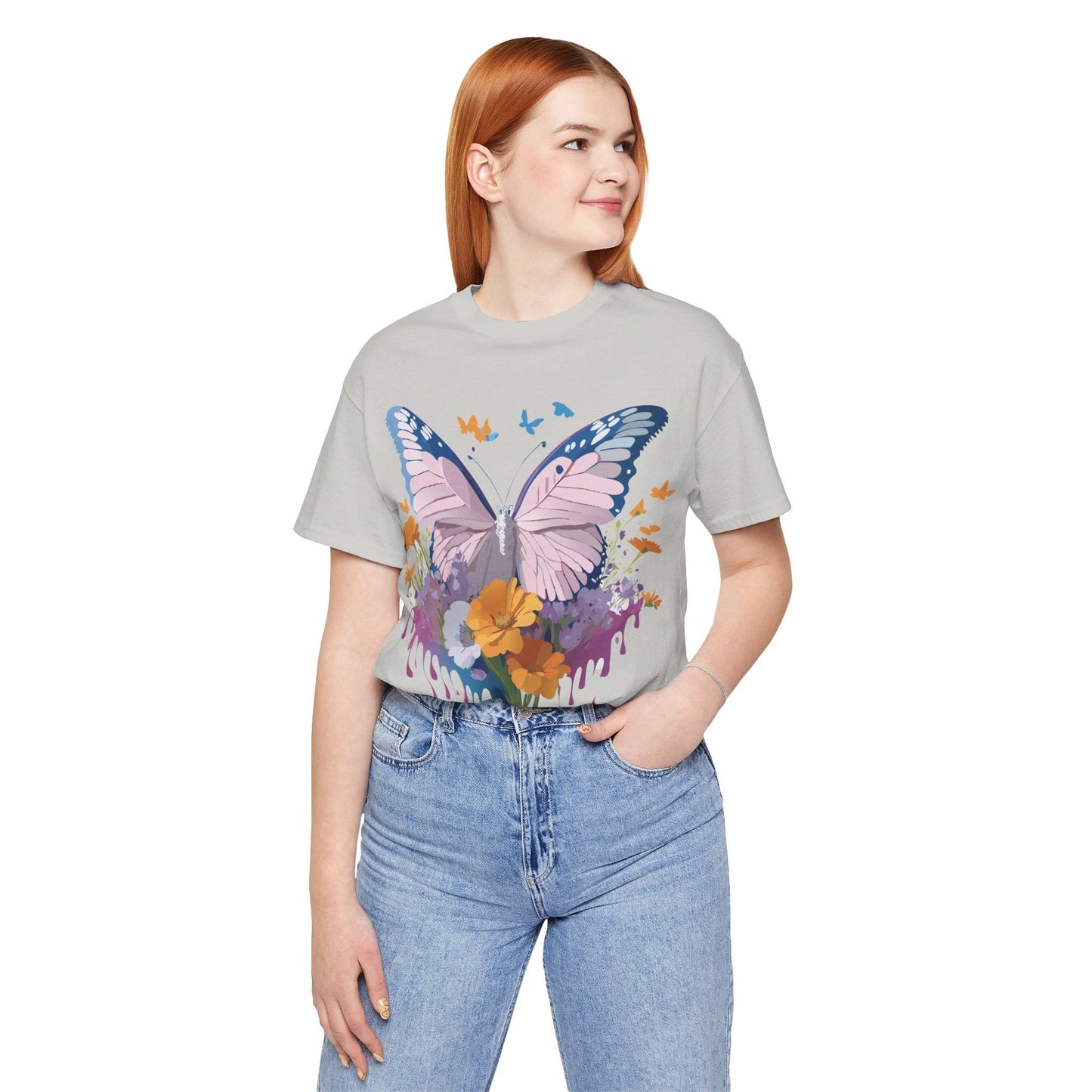 Adelpha Butterfly Graphic Tee Unisex Vintage Inspired Art Design Short Sleeve