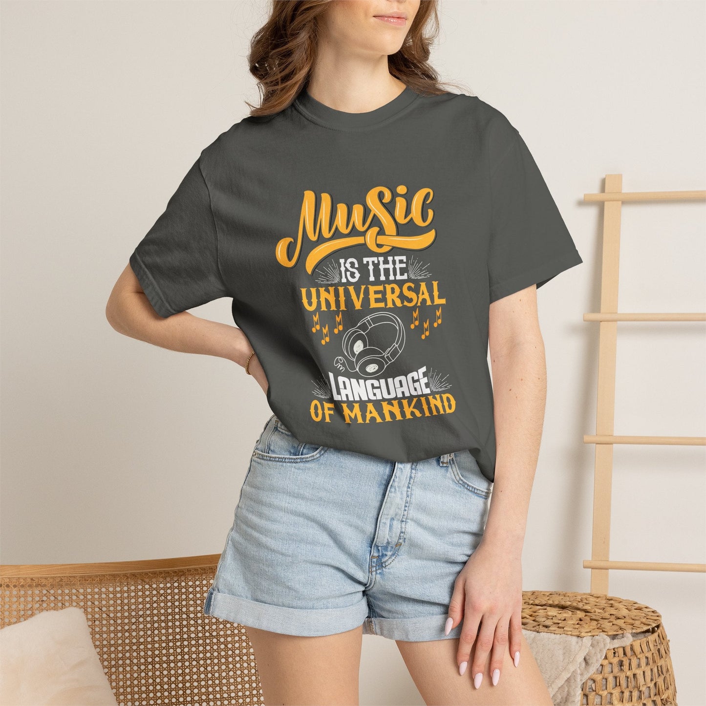 Music Graphic Design Unisex Cotton T-shirt 063