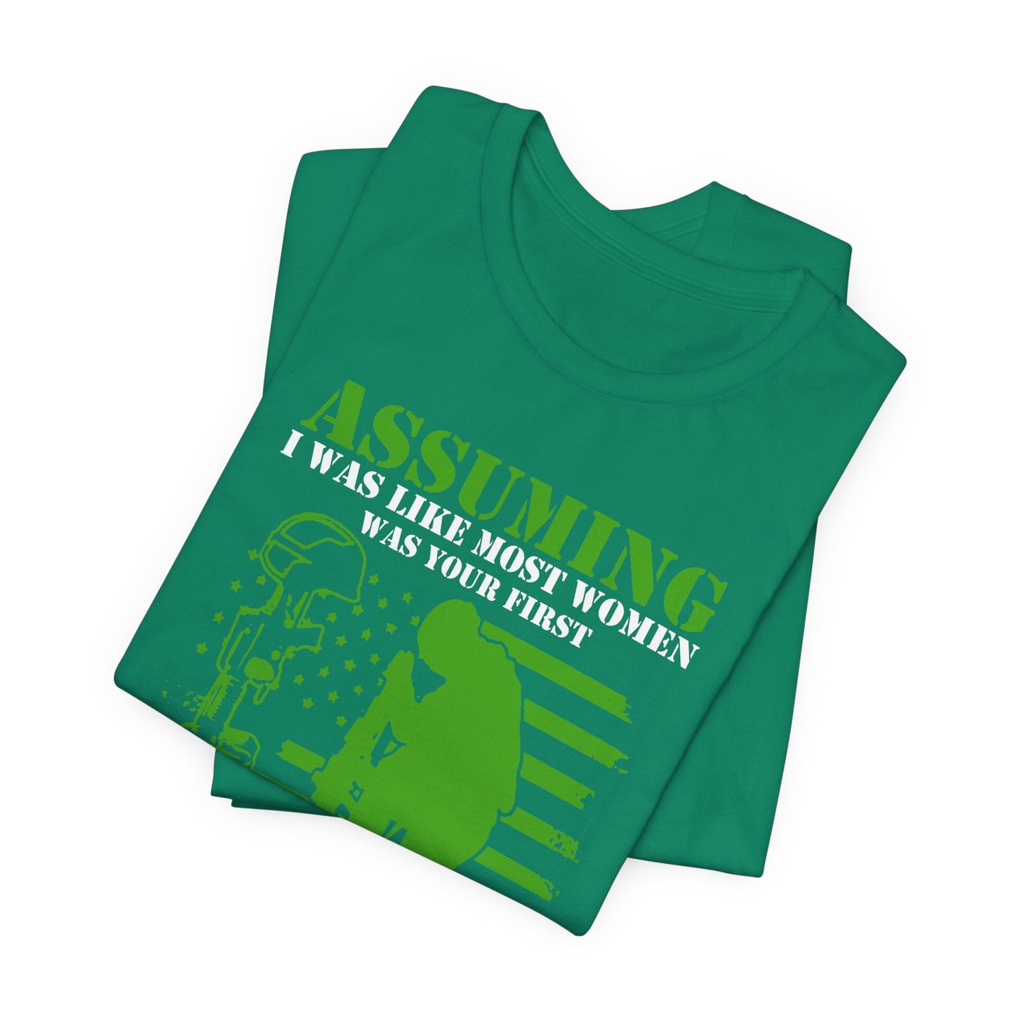 Army Veteran Patriotic Graphic Design Unisex Cotton T-Shirt v45