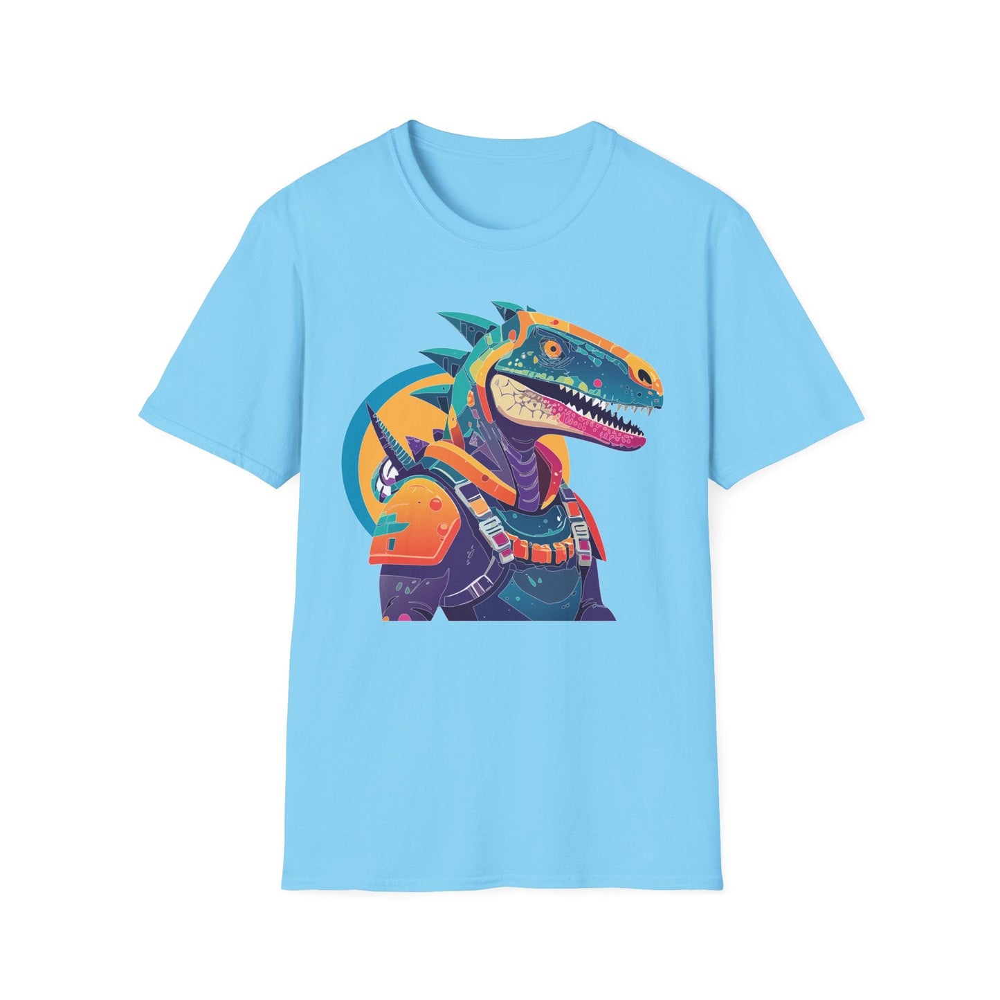 Unisex Alien Cosmos Shirt With Art Design Gildan Softstyle 64000 Short Sleeve Tee