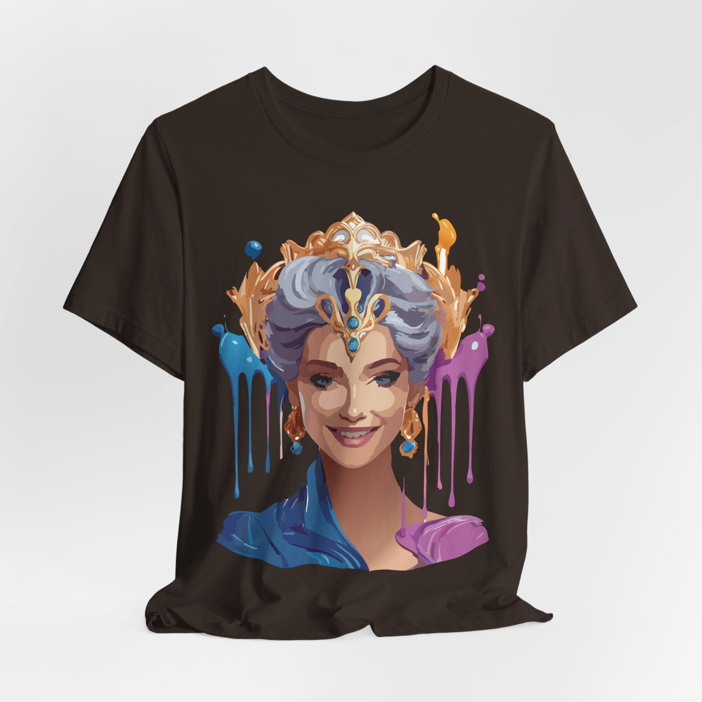 Queen Woman Portrait Graphic Unisex 100 Cotton Vintage Artwork Tee 18
