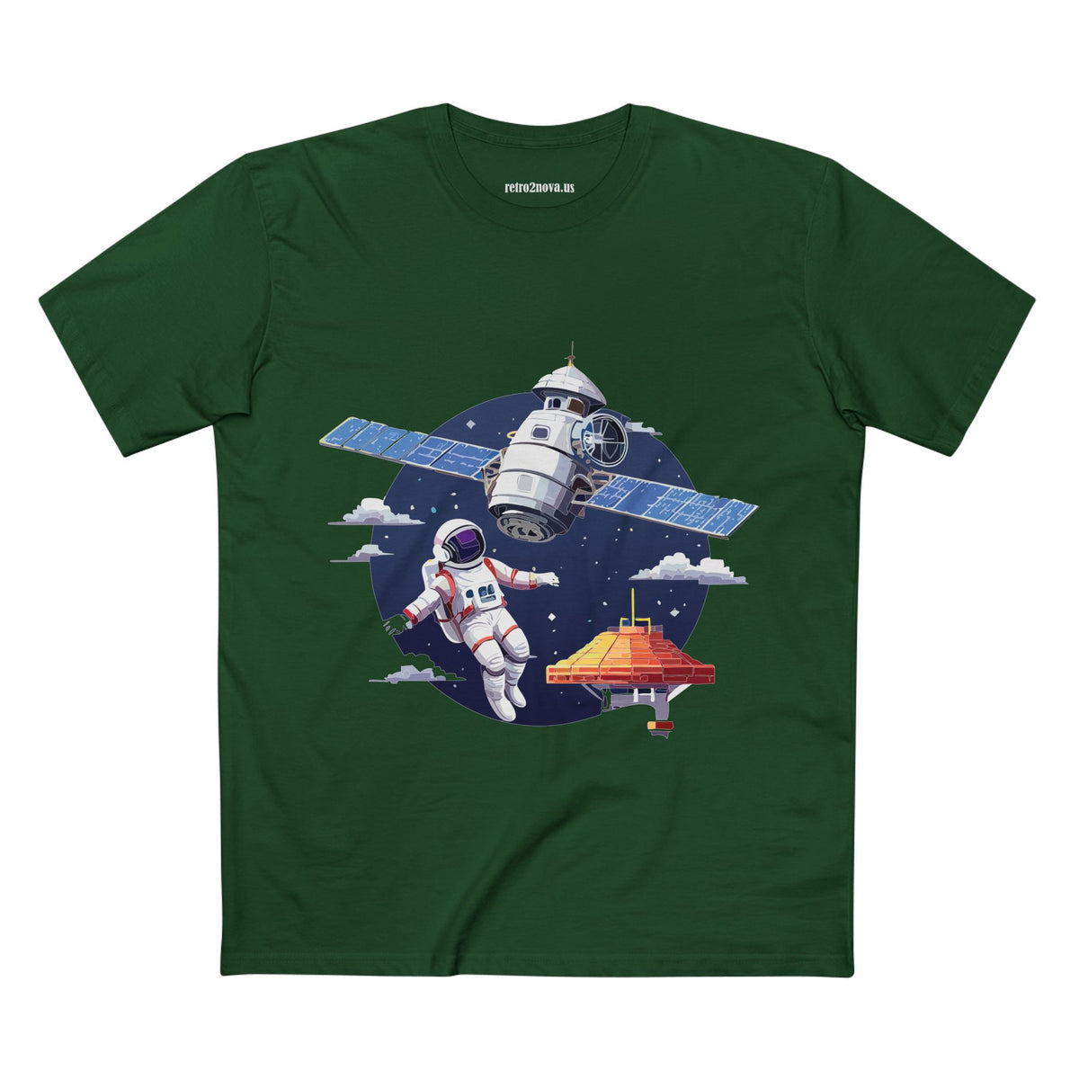 Cosmos Astronaut Graphic Tee Staple Unisex 100 Cotton Tee Shirt - CS-42