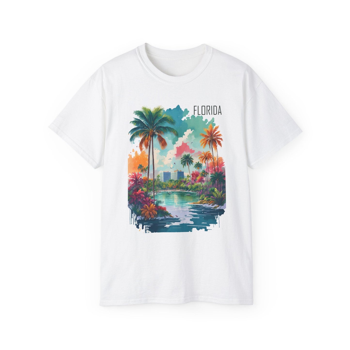 Florida Graphic Unisex Cotton T‑Shirt 2