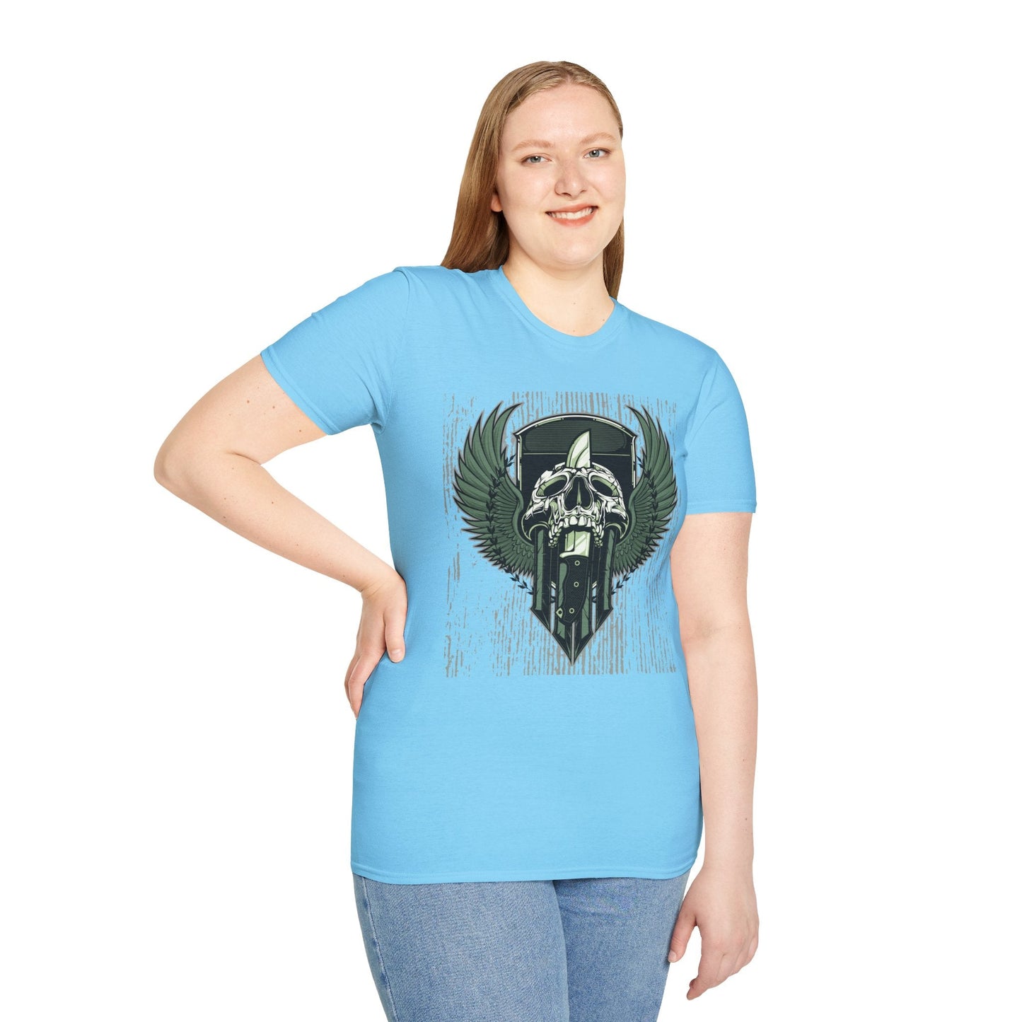 Art Graphic T Shirt Unisex Softstyle Gildan 64000 Cotton Tee With Graphic Design