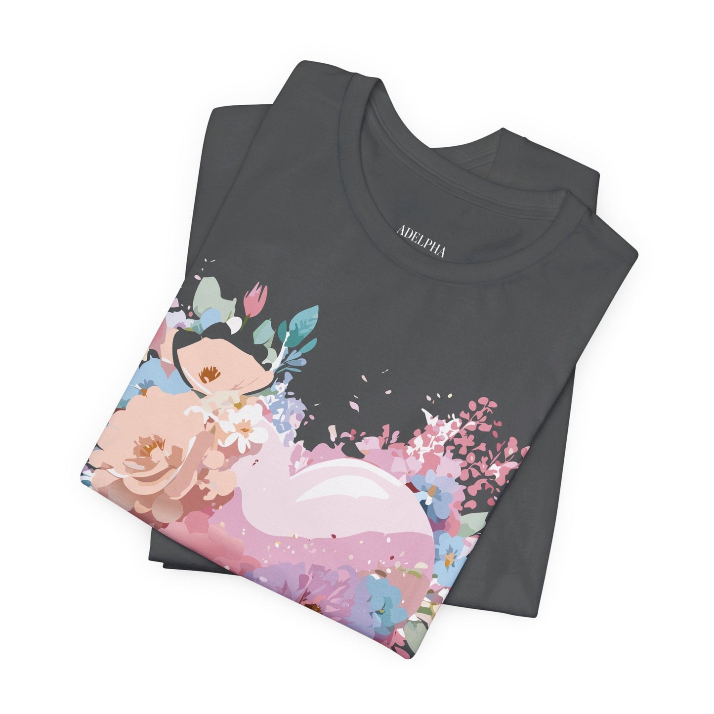 Adelpha Unisex Graphic Tee Valentine Shirts Vintage Inspired Artwork Short Sleeve Jersey