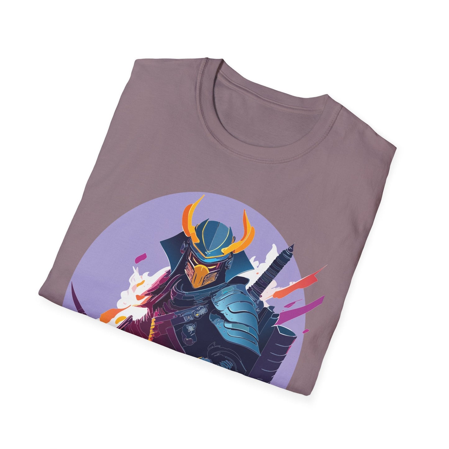 Samurai Shirt Unisex Softstyle Tee 100 Percent Ring Spun Cotton Comfortable Everyday Wear