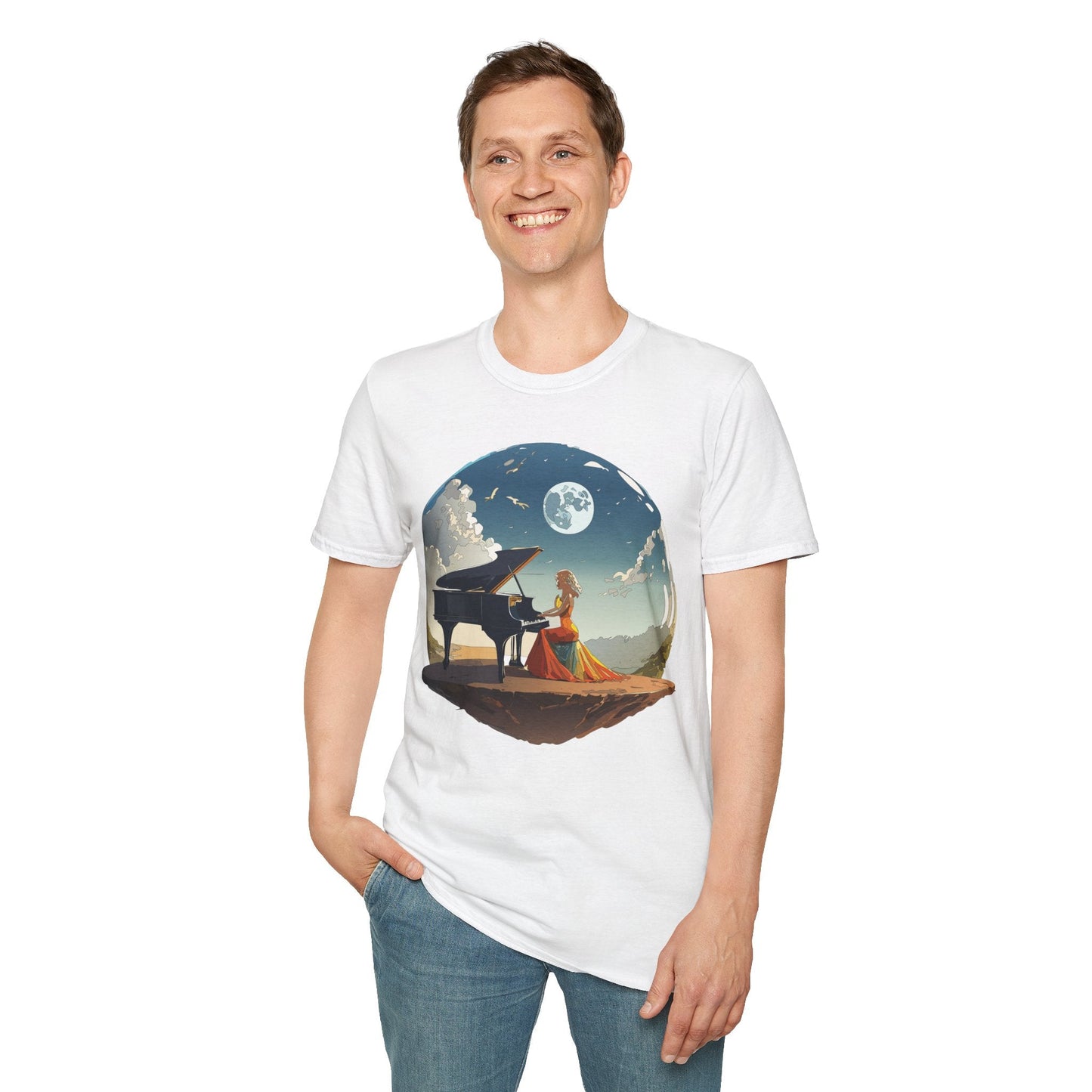 Womens Graphic T Shirts Art Design Shirt Gildan Softstyle 64000 Cotton Tee Unisex Comfort