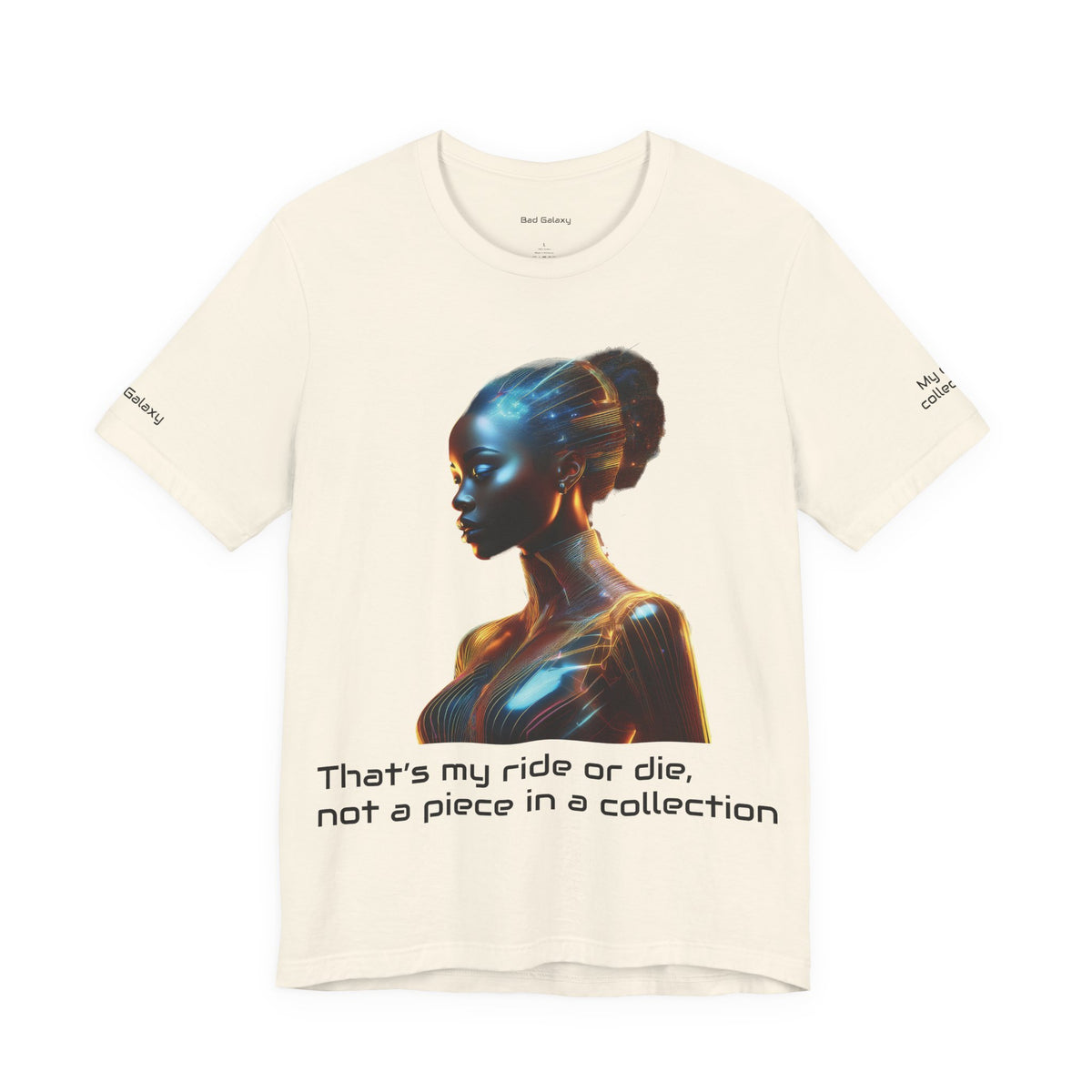 Car Graphic Unisex Cotton Bella+Canvas Tee with Art Design b13