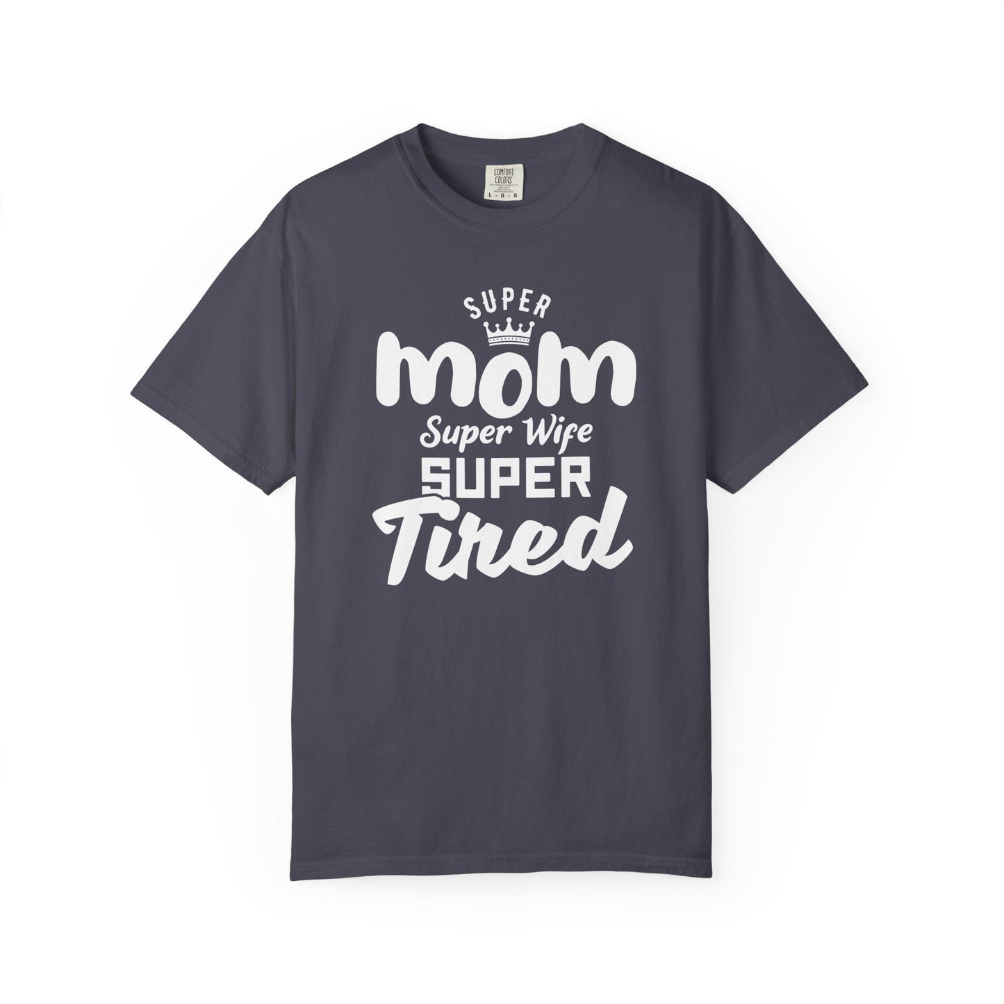 Mom T-shirt Mother's Day Mama Tee Unisex Comfort Colors Garment-Dyed Cotton h45