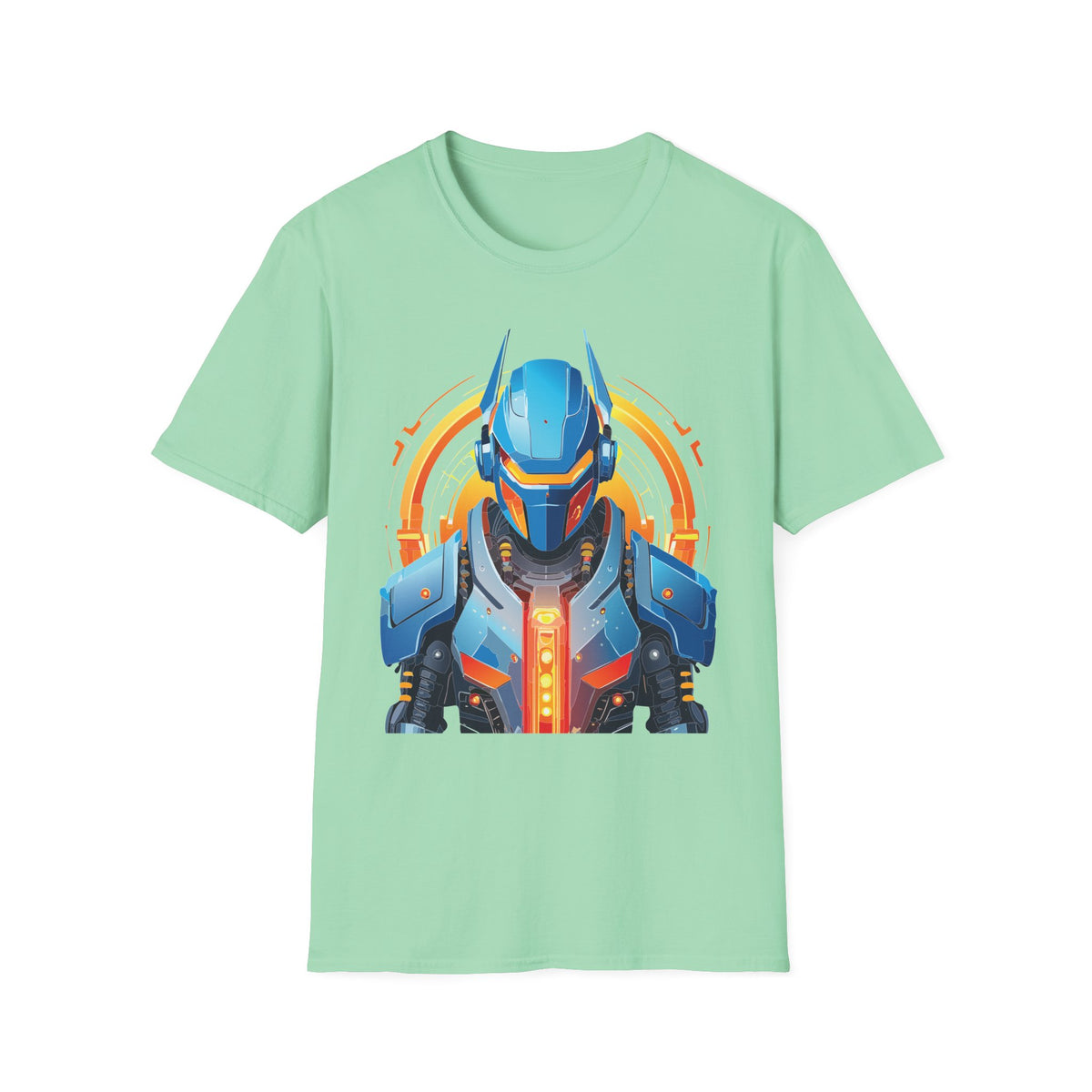 Cyborg Robot Terminator Graphic Tee Gildan Unisex 100 Cotton Tee Shirt a24