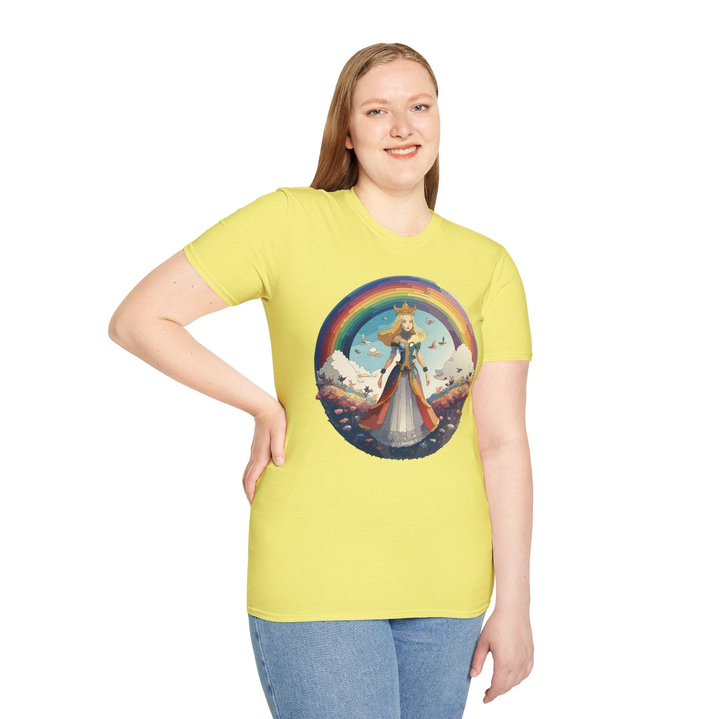 Womens Graphic T Shirts Art Design Shirt Unisex Softstyle Tee 100 Percent Cotton Gildan 64000