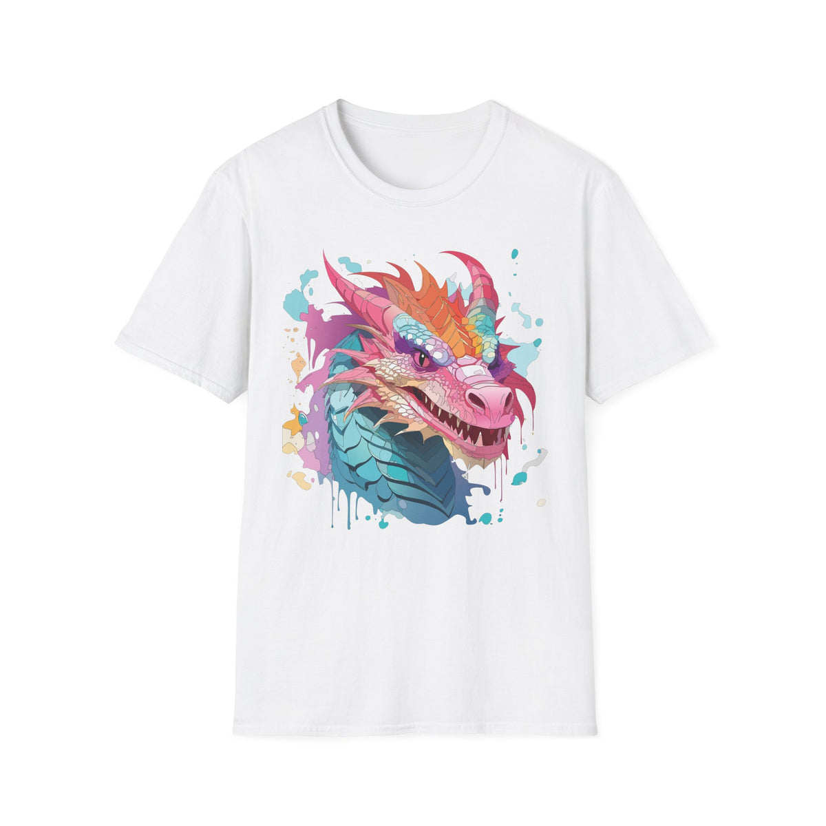 Dragon Graphic Tee Gildan Unisex 100 Cotton Tee Shirt with Animals Design h17