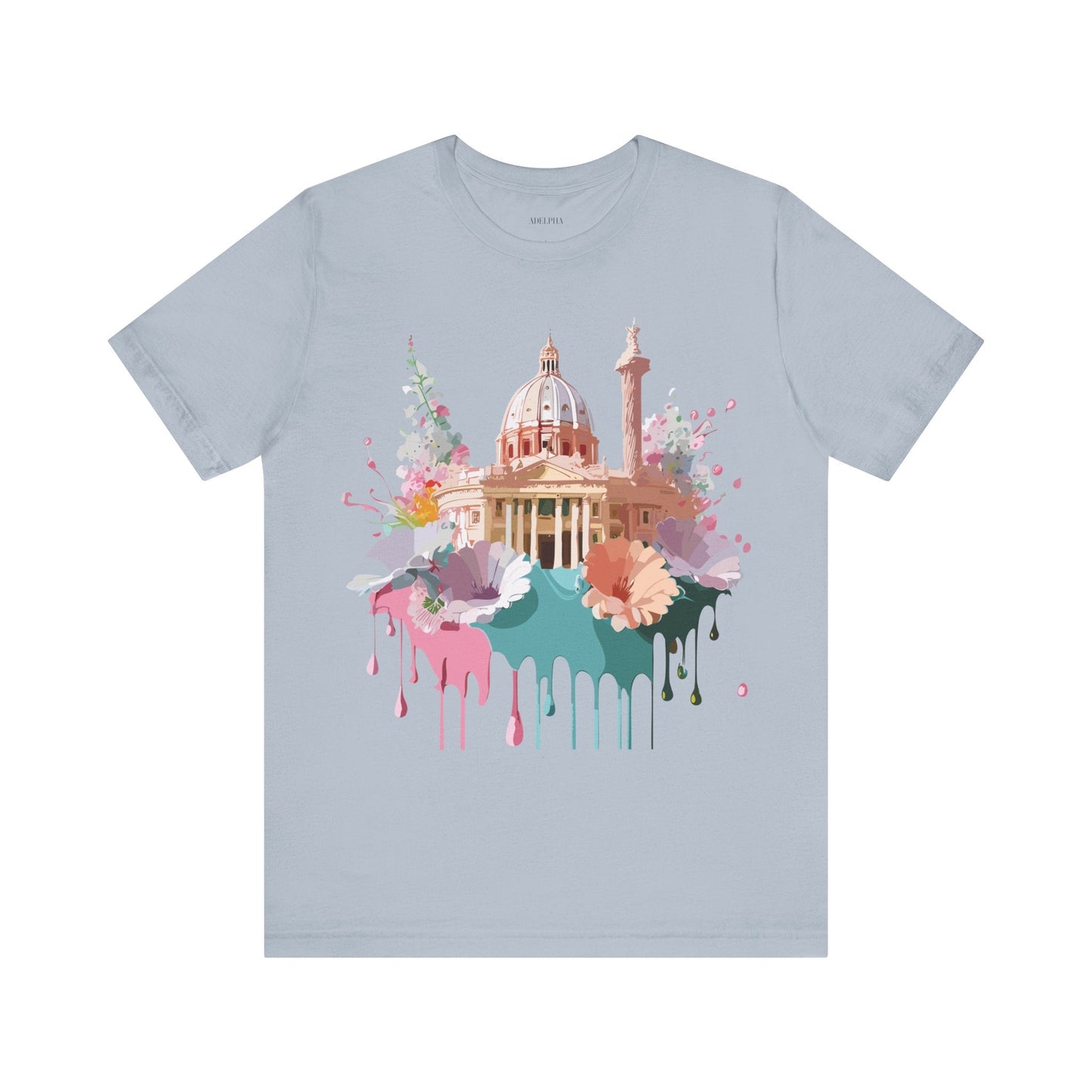Unisex Rome Graphic Tee Tourist Shirt Adelpha Vintage Artwork Premium Comfort Everyday Wear