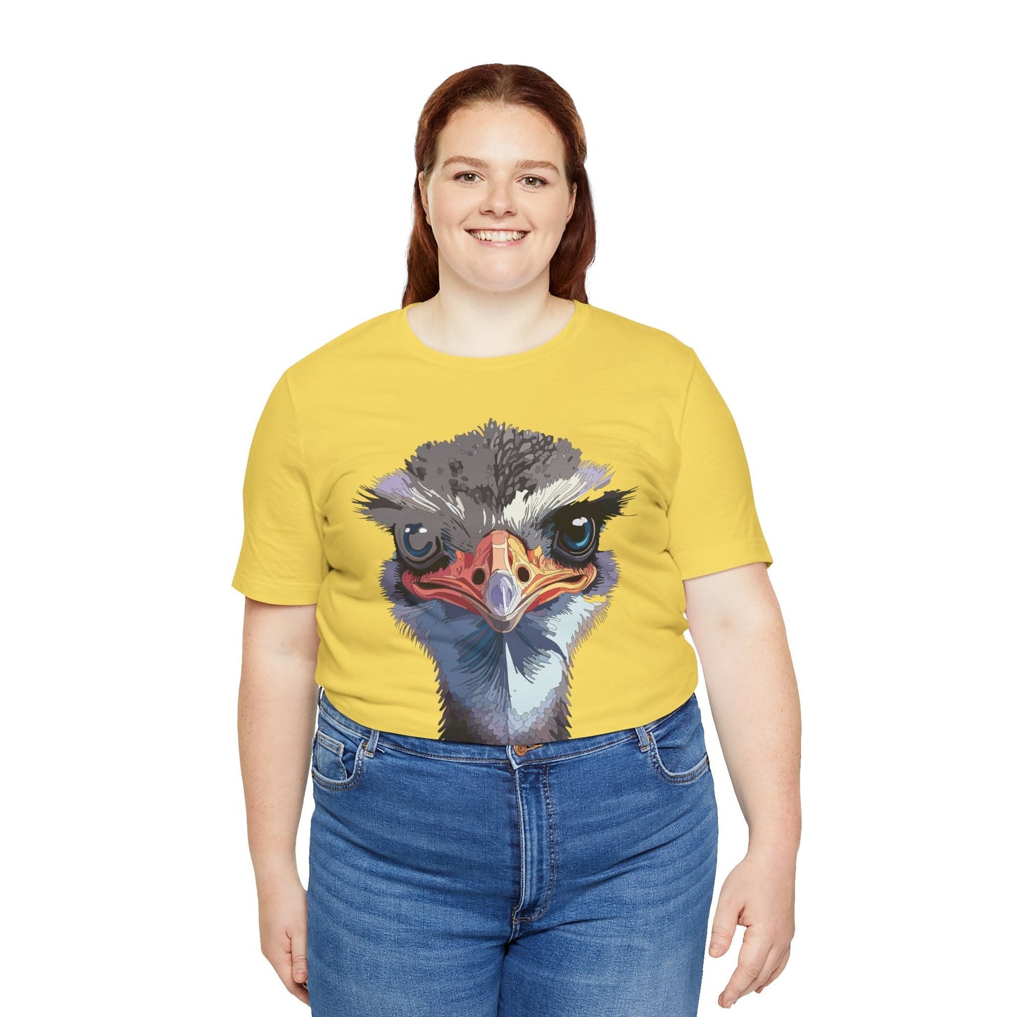 Unisex Animal Tee Shirt With Art Design Wild Animals Shirt Gildan Softstyle 64000