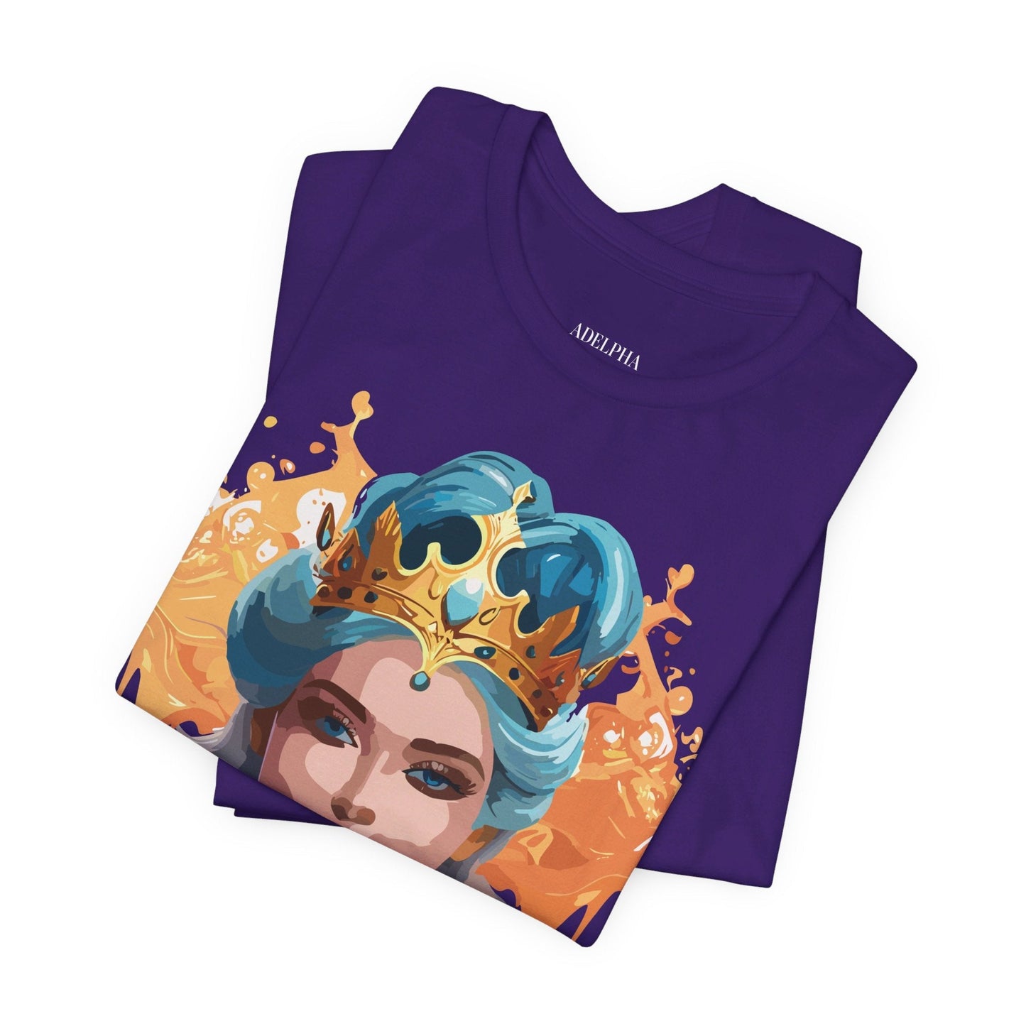 Queen Graphic Tee Unisex Jersey Short Sleeve Premium Quality Adelpha Vintage Inspired Artwork