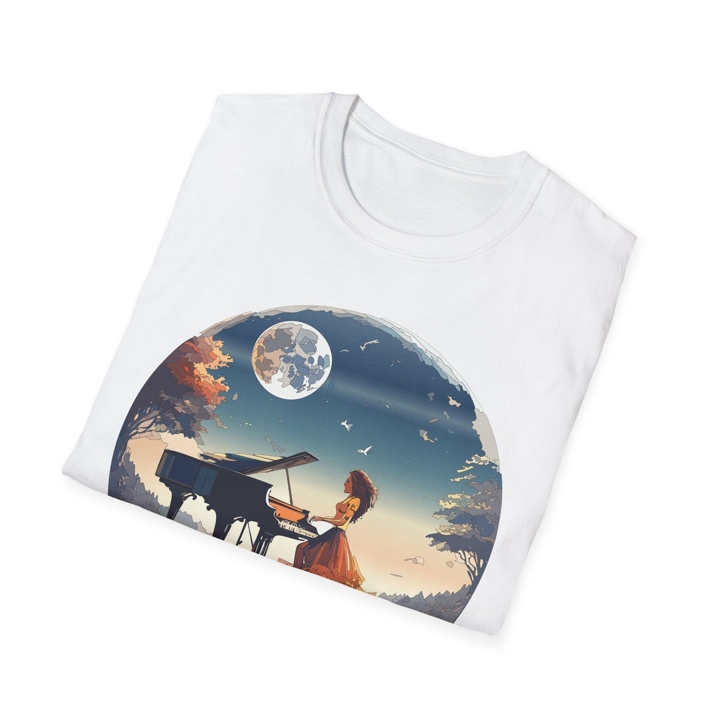 Womens Graphic T Shirt Art Design Gildan Softstyle Tee 100 Percent Ring Spun Cotton Unisex