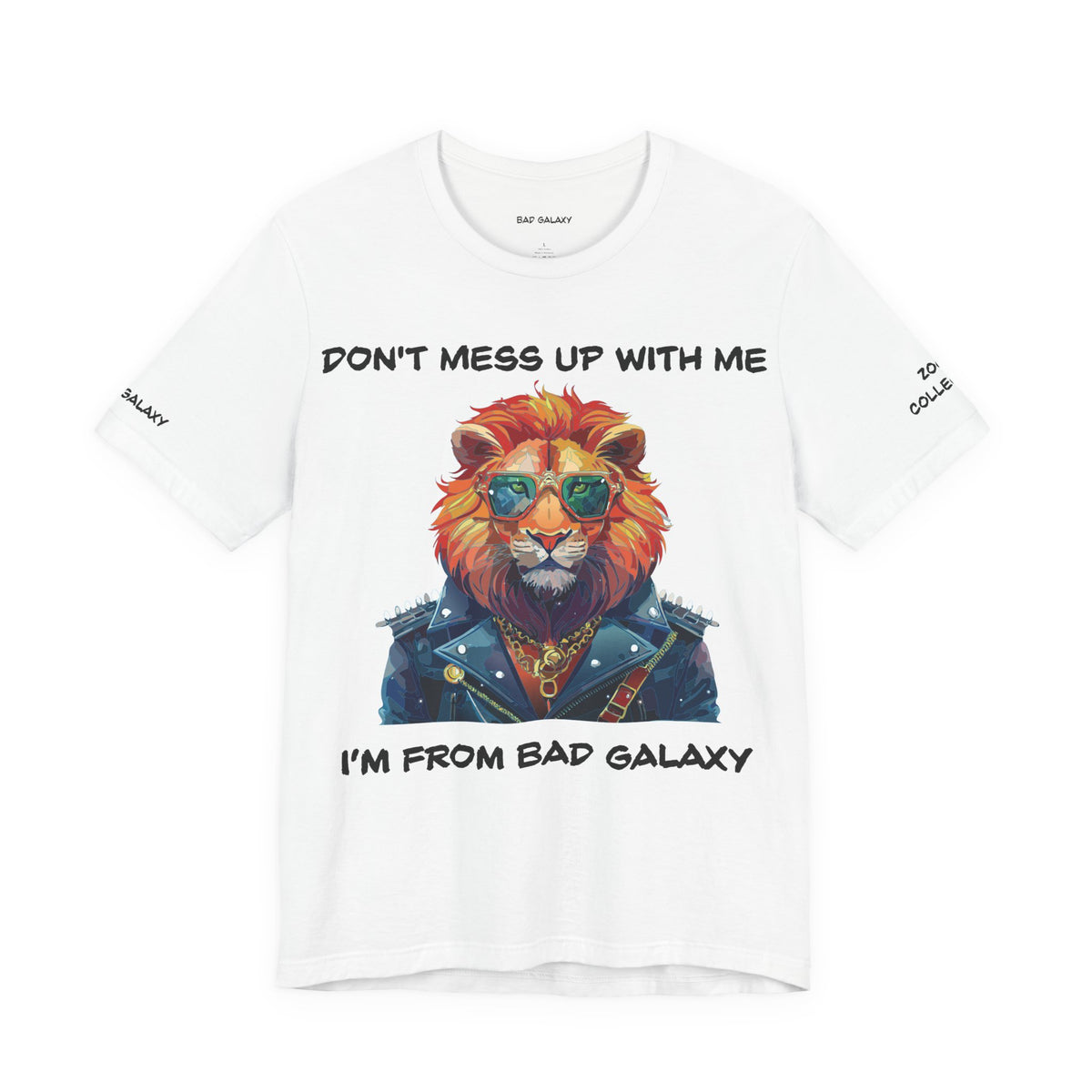 Animal Graphic Unisex Cotton Bella+Canvas Tee with Art Design b5