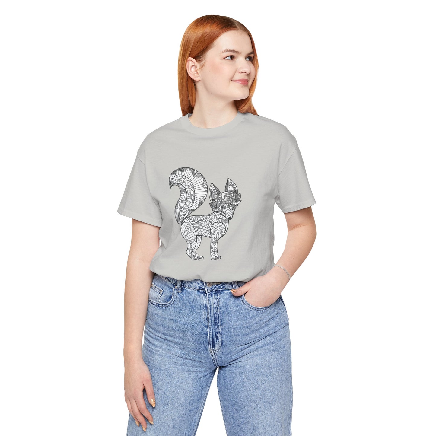 Camiseta unisex con estampado de animales 