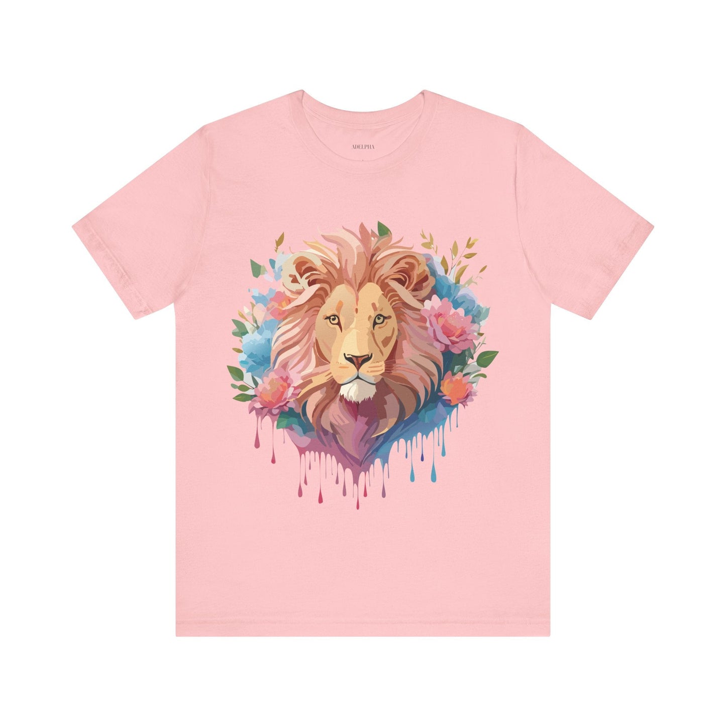 Lion Graphic T Shirt Unisex Short Sleeve Tee Vintage Inspired Adelpha Artwork Apparel