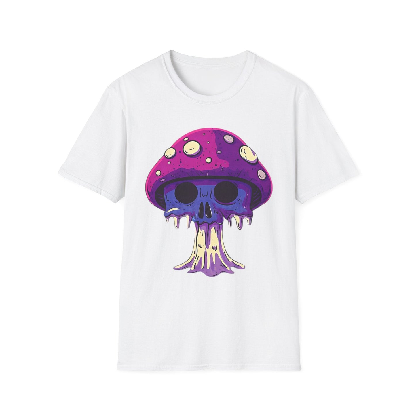 Mashroom Tee Shirt Unisex Funny Mashroom Graphic Softstyle Tee Gildan 64000 Quality Cotton