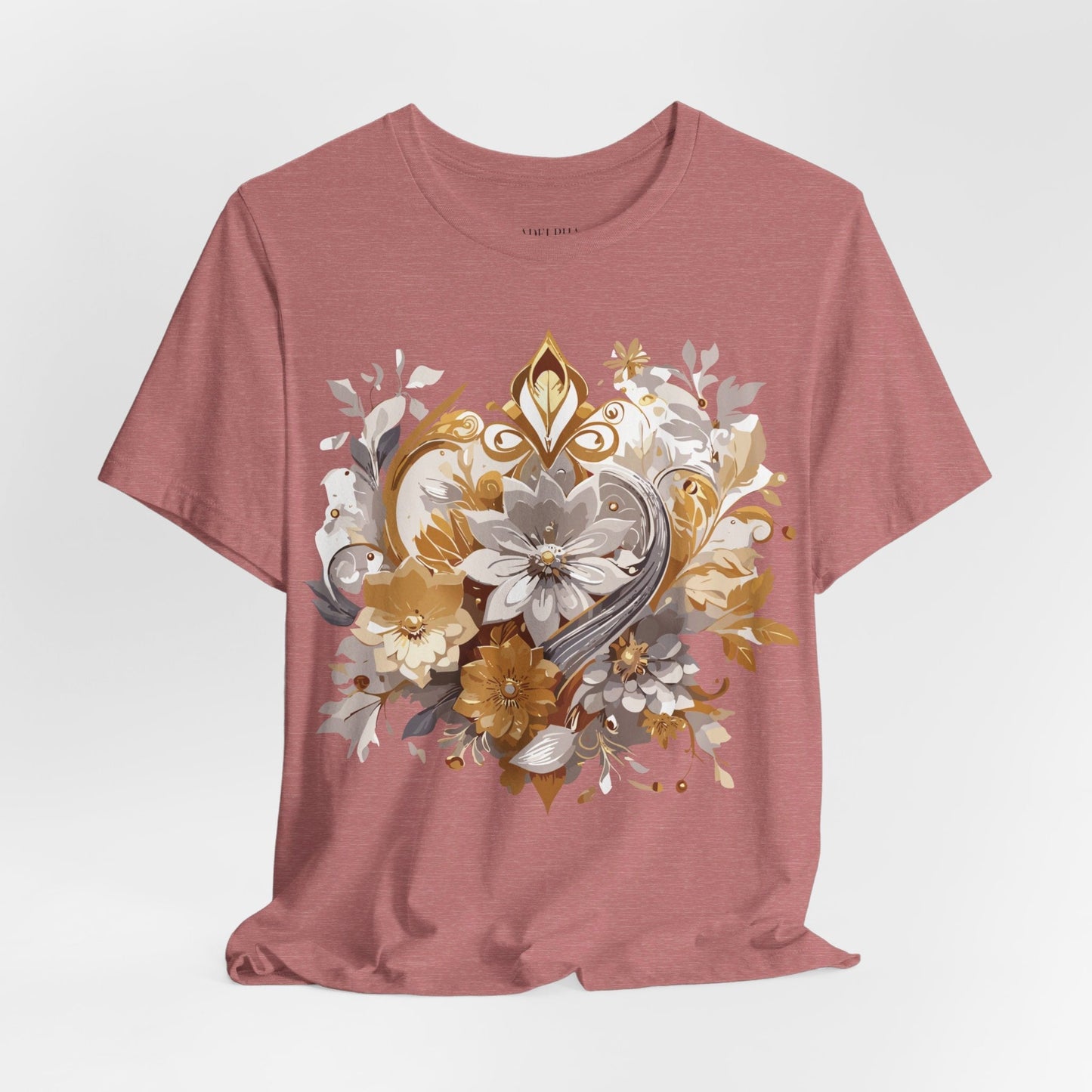 Adelpha Vintage Inspired Unisex Graphic Tee Short Sleeve Jersey Art Design Premium Casual Wear