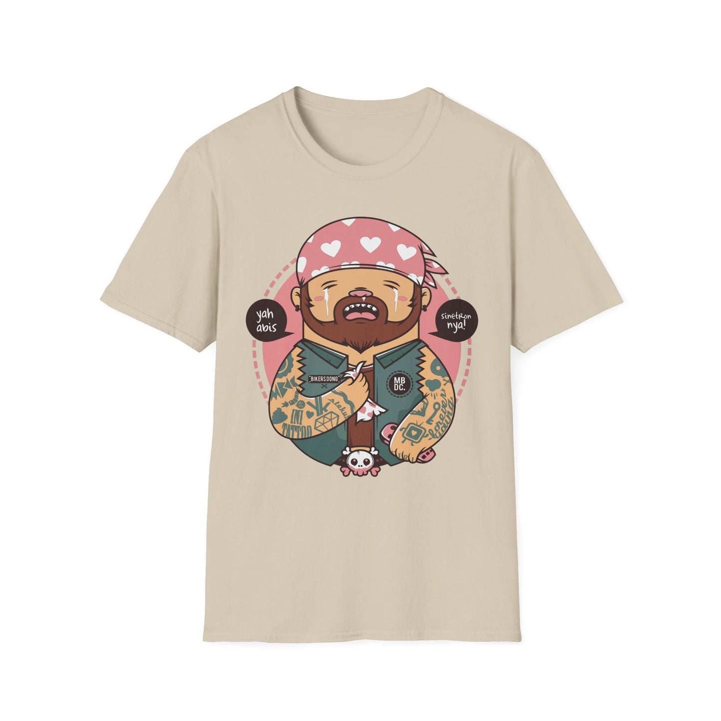 Cartoon Animation T Shirt Unisex Softstyle 100 Percent Ring Spun Cotton Comfort Tee
