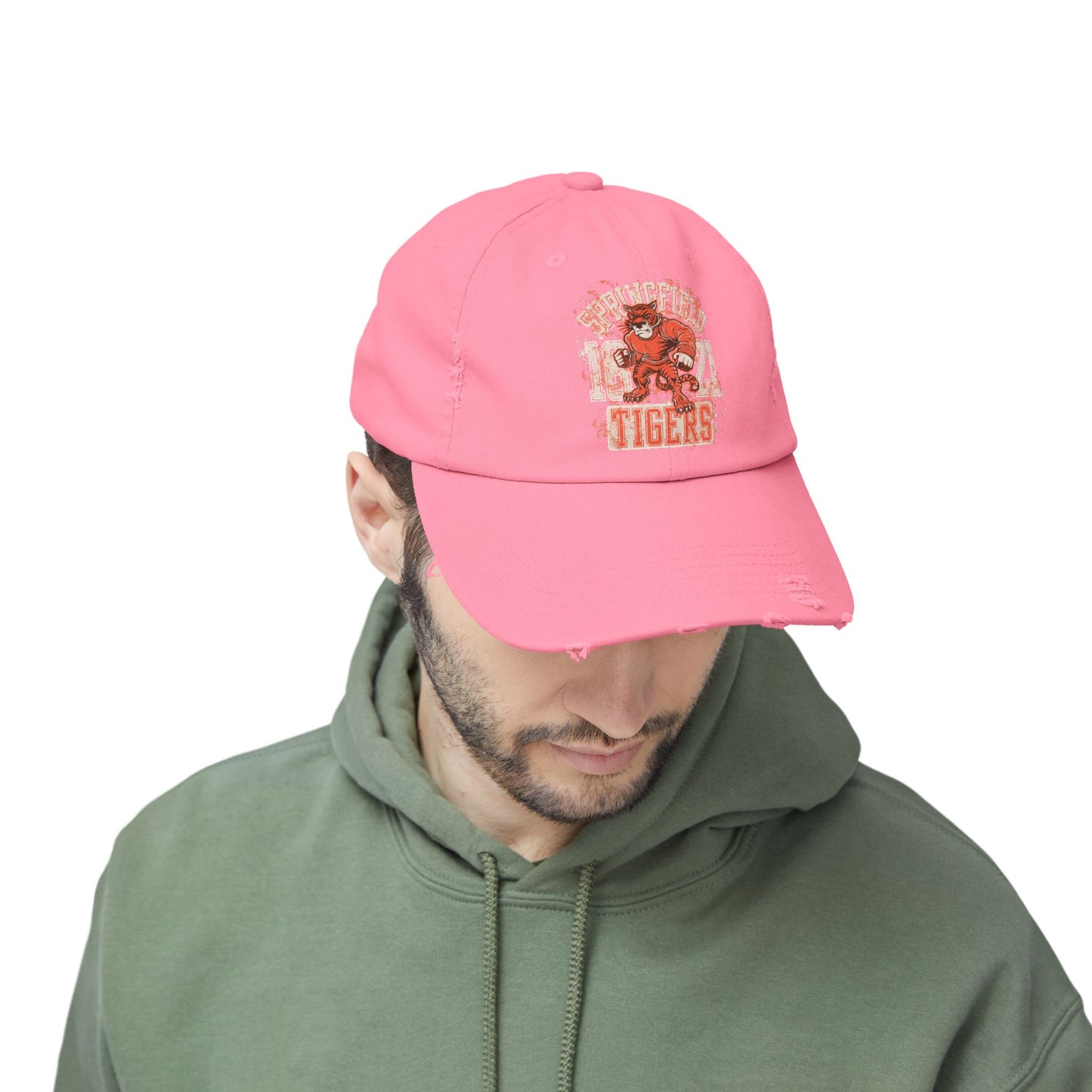 Unisex Vintage Sports Logo Cap, Cap with Sports Logo, Cap with Band Logo