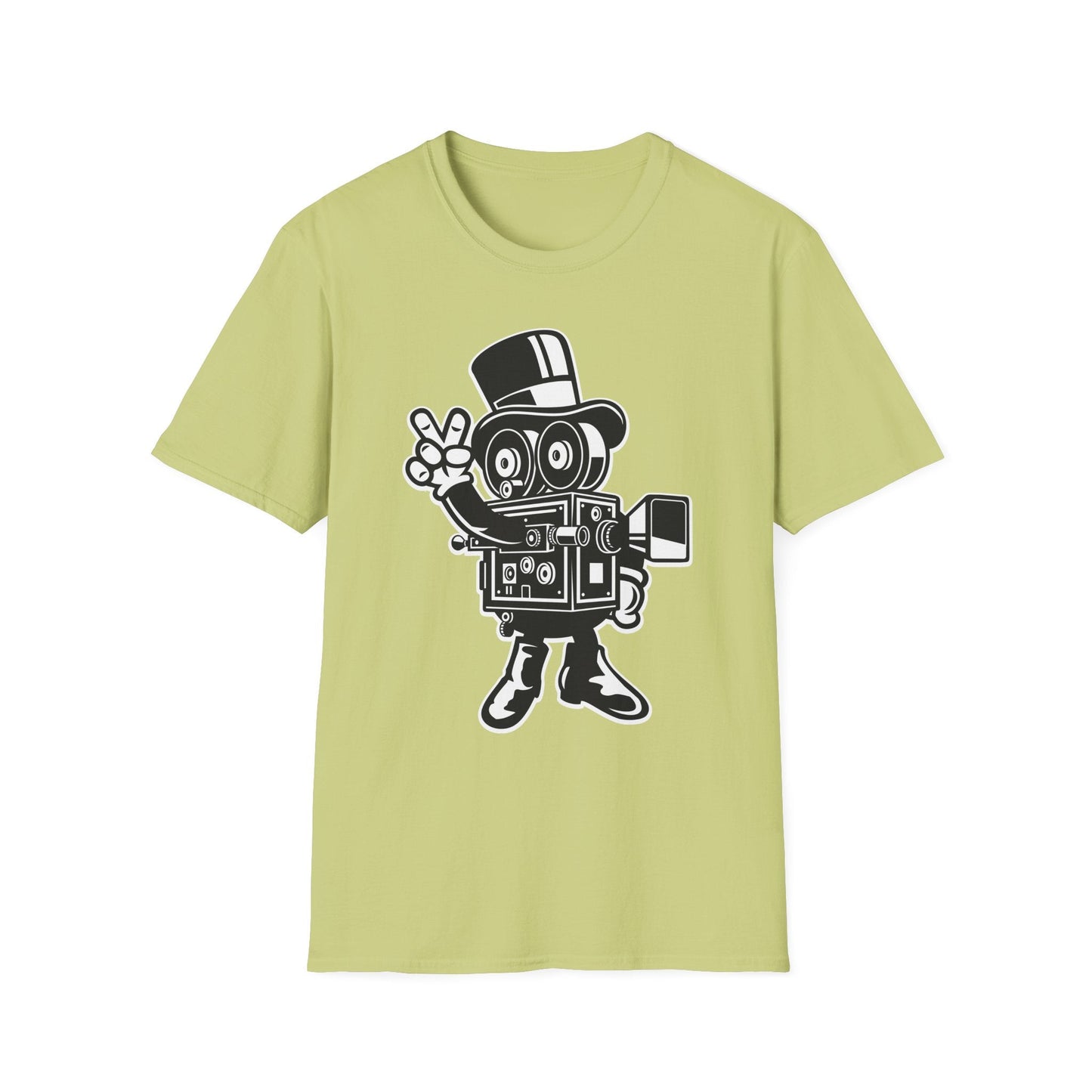 Cartoon T Shirt Animation T Shirt Funny Tee Unisex Gildan Softstyle 64000 Comfort Fit All Day