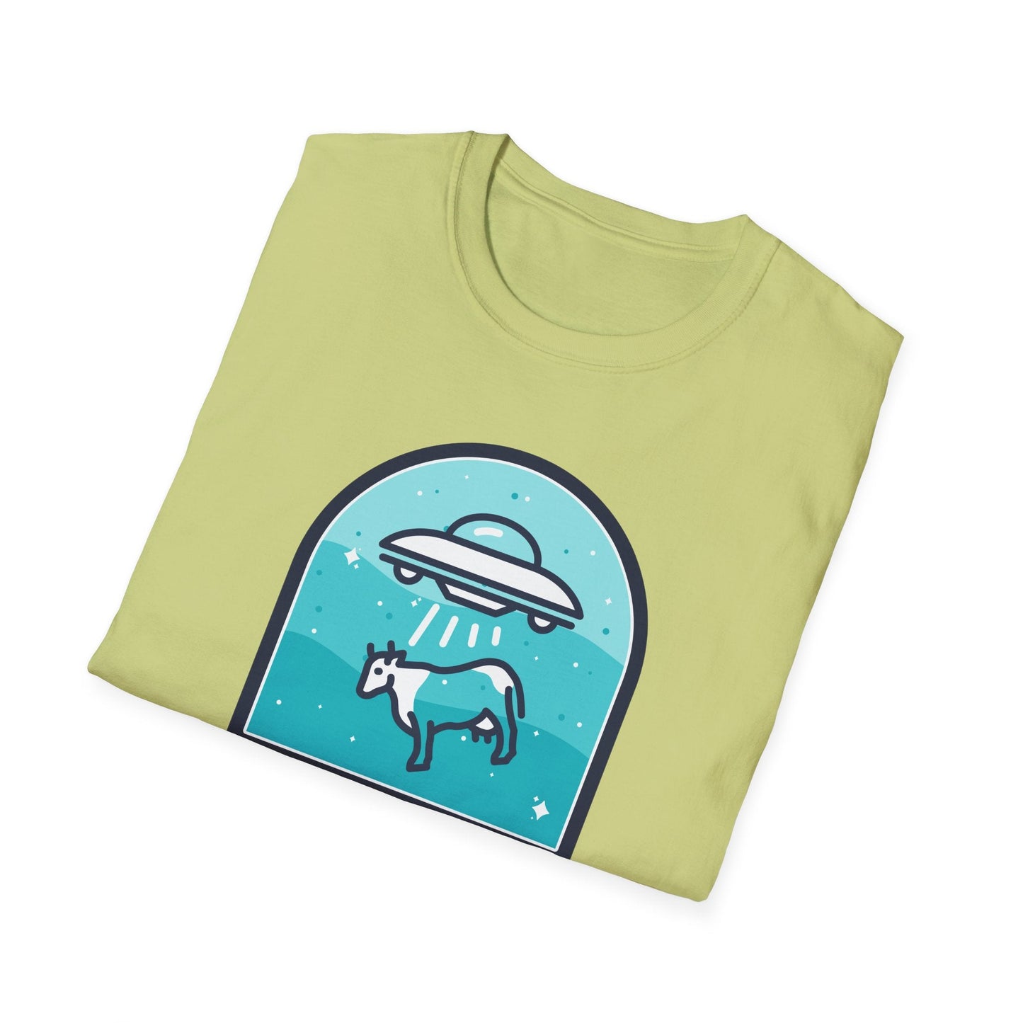 Mysteries UFO Abduction TShirt  Retro Alien Space Graphic Tee