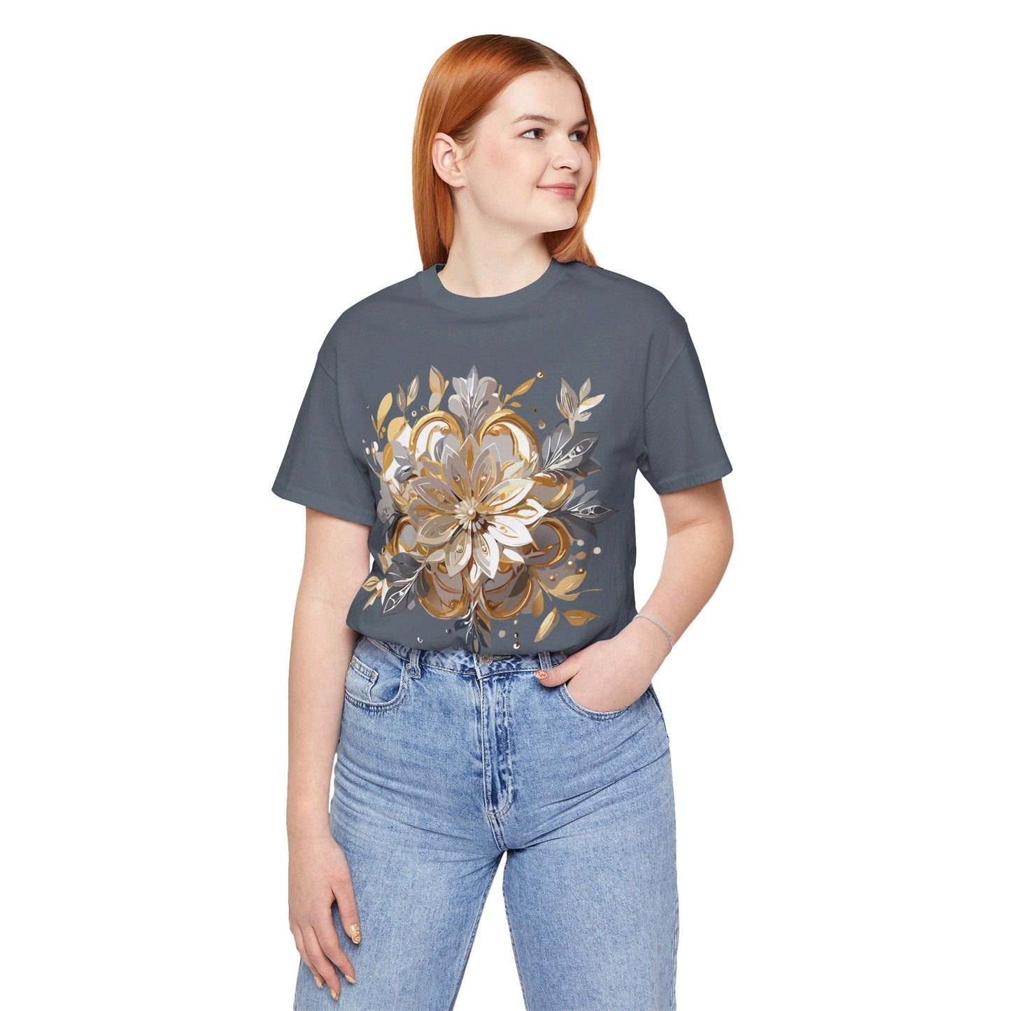 Adelpha Vintage Inspired Graphic Tee Unisex Jersey Short Sleeve Art Shirt Premium Comfort