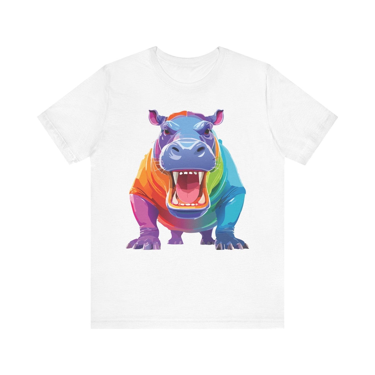 Unisex Animal Tee Shirt With Art Design Wild Animals Graphic Tee For Men Women All Sizes