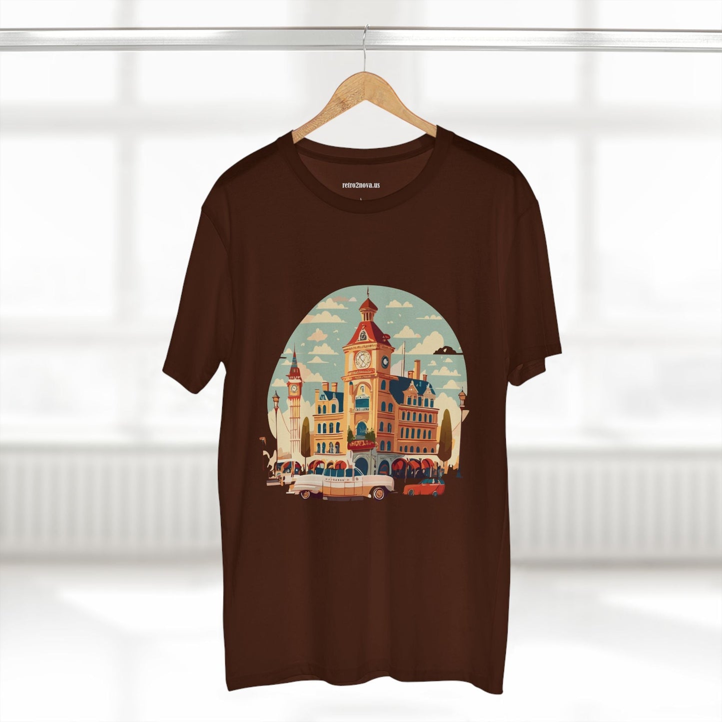 Retro Car Shirts Vintage Car Shirts RC3 Unisex Premium Cotton Tee with Original Car Artwork