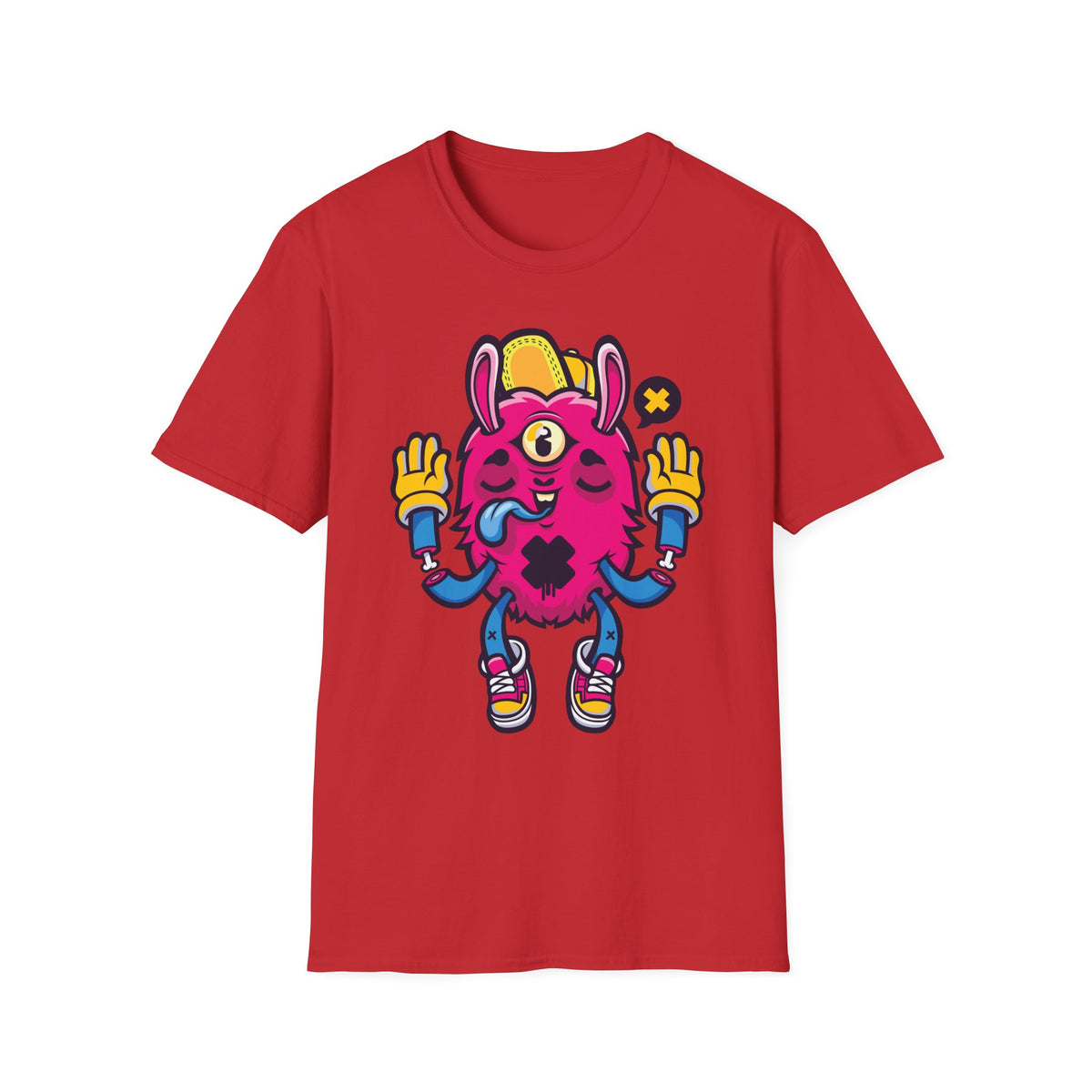 Funny Cartoon Animation Graphic Tee Gildan Unisex 100 Cotton Tee Shirt - 69