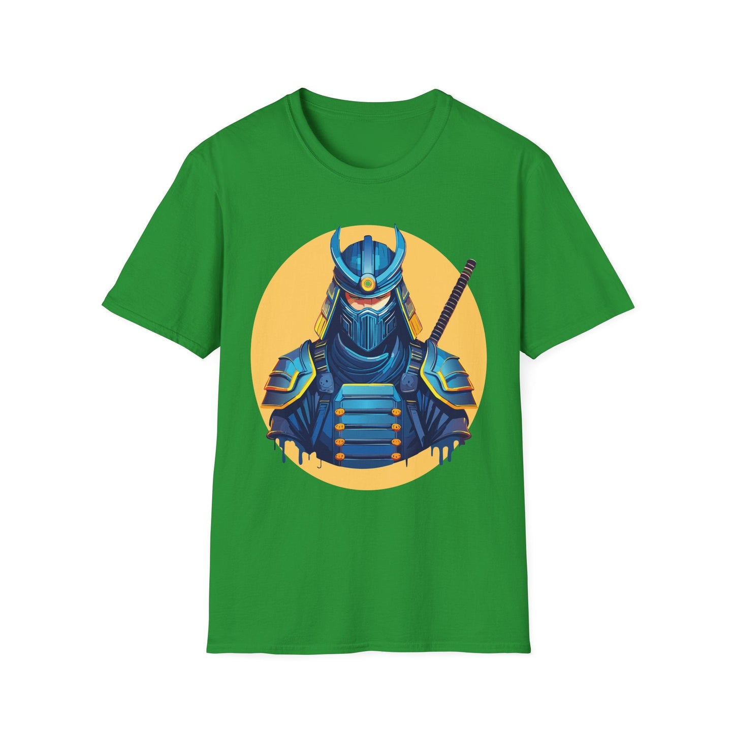 Samurai Shirt Unisex Softstyle T Shirt 100 Percent Ring Spun Cotton Tee For Everyday Comfort