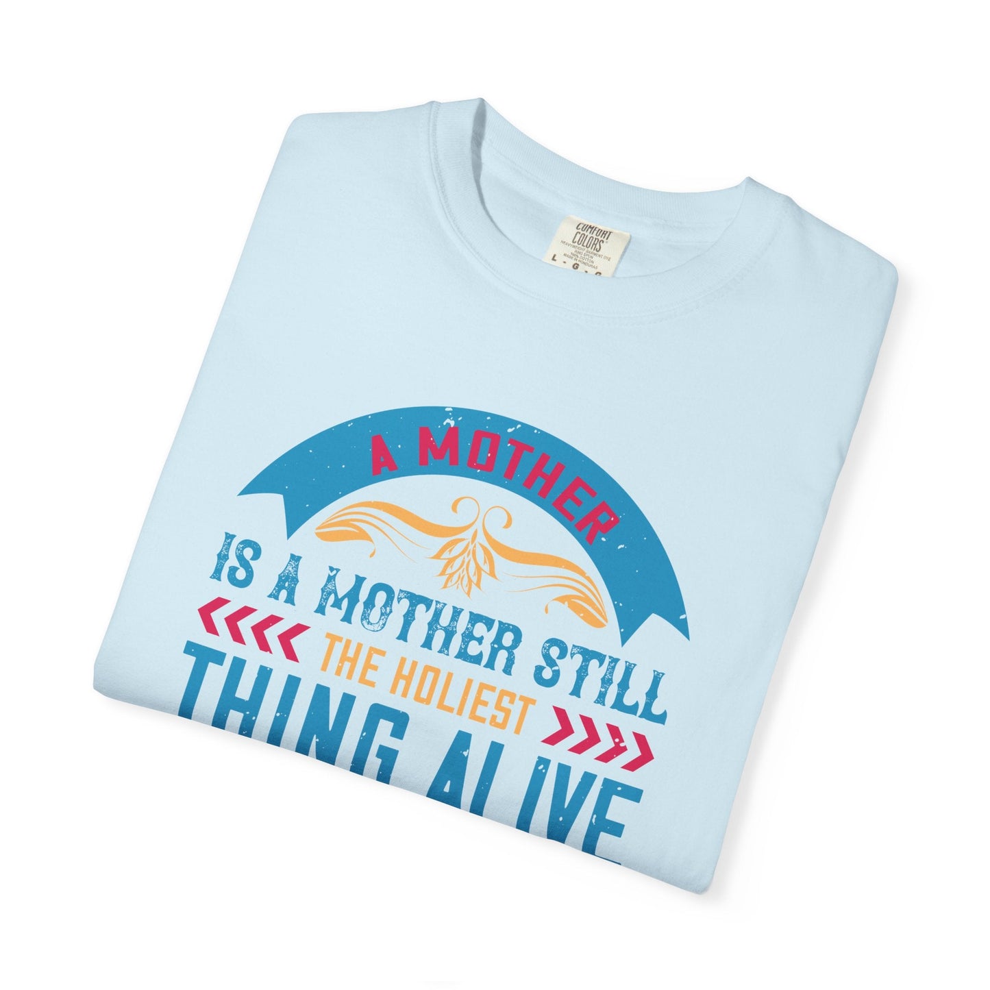 Mom T-shirt Mother Day Mama Tee Unisex Comfort Colors Garment-Dyed Cotton h52