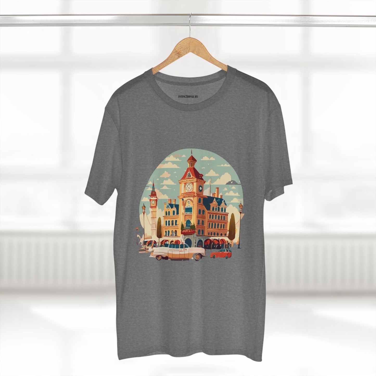 Retro Car Shirts Vintage Car Shirts RC3 Unisex Premium Cotton Tee with Original Car Artwork