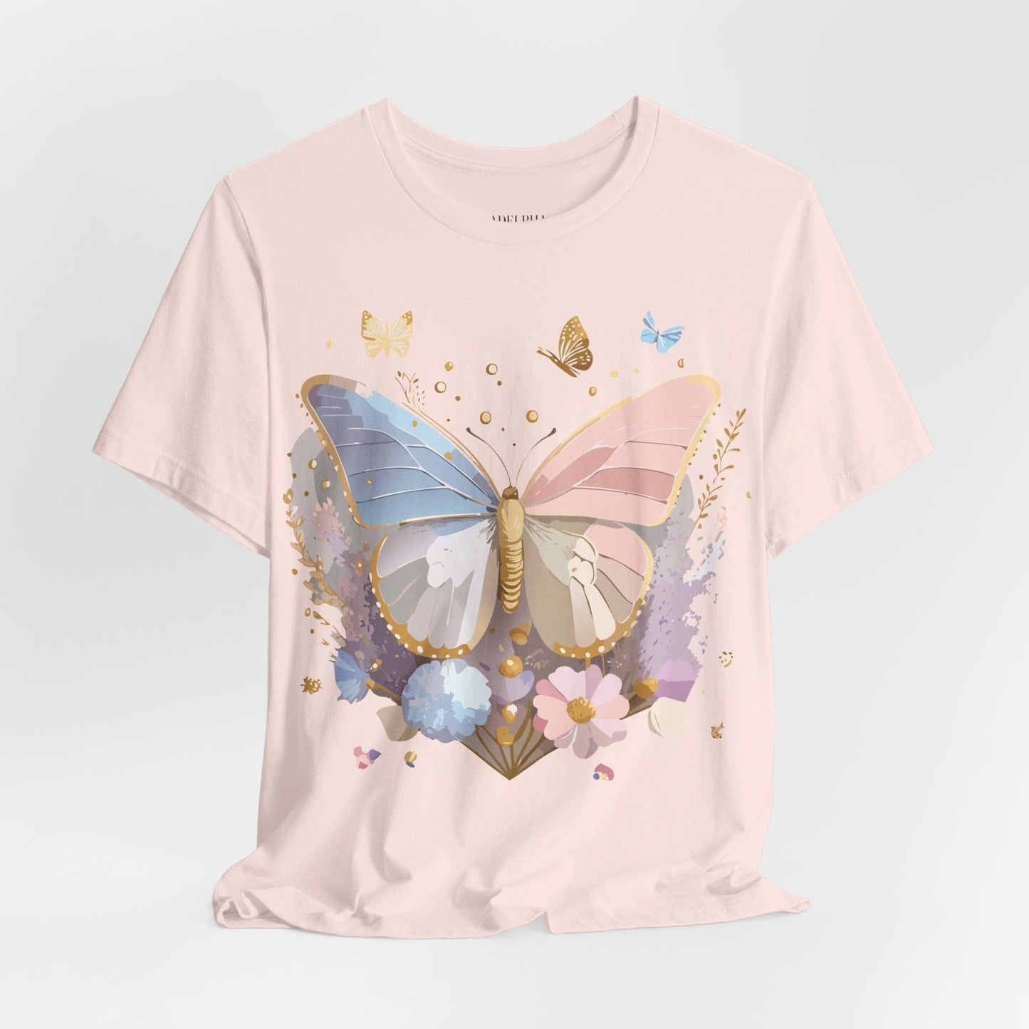 Butterfly Graphic Tee Adelpha Unisex Short Sleeve Shirt Vintage Inspired Art