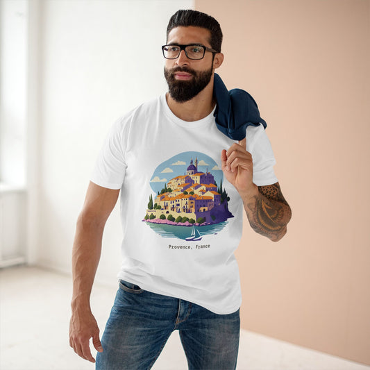 Provence Travel Graphic Unisex 100 Cotton Tee 8