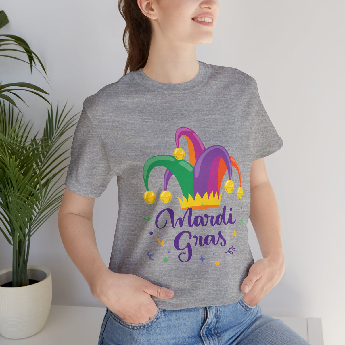 Camiseta unisex de algodón para carnaval