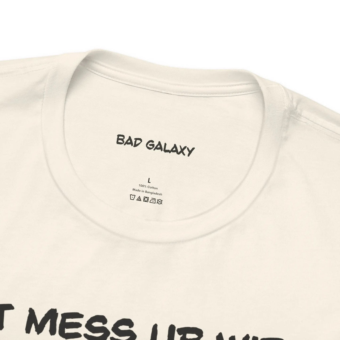 Bad Galaxy Animal T Shirt 100 Percent Cotton Eco Friendly Ink USA Printed Durable Stitching