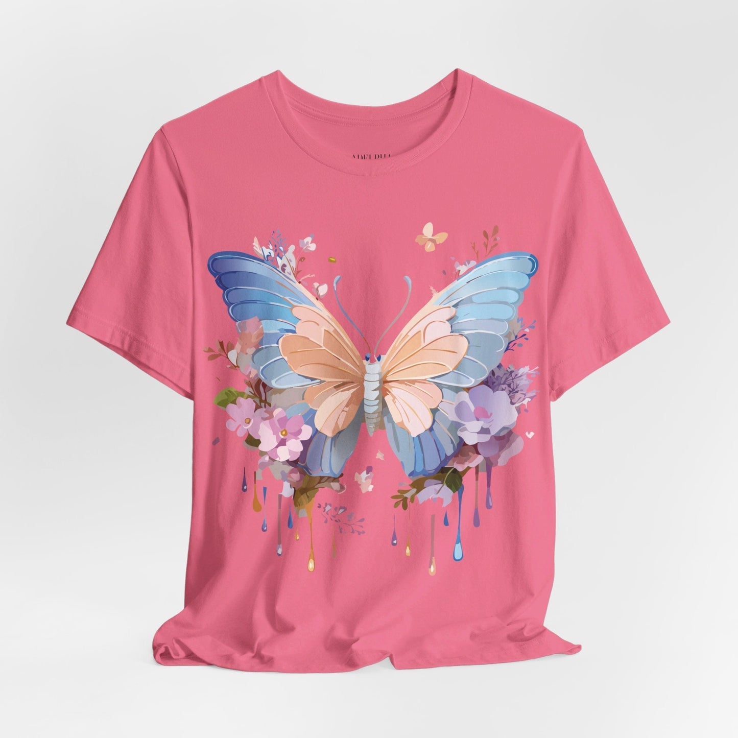 Butterfly Graphic Tee Unisex Jersey Short Sleeve Art Design Adelpha