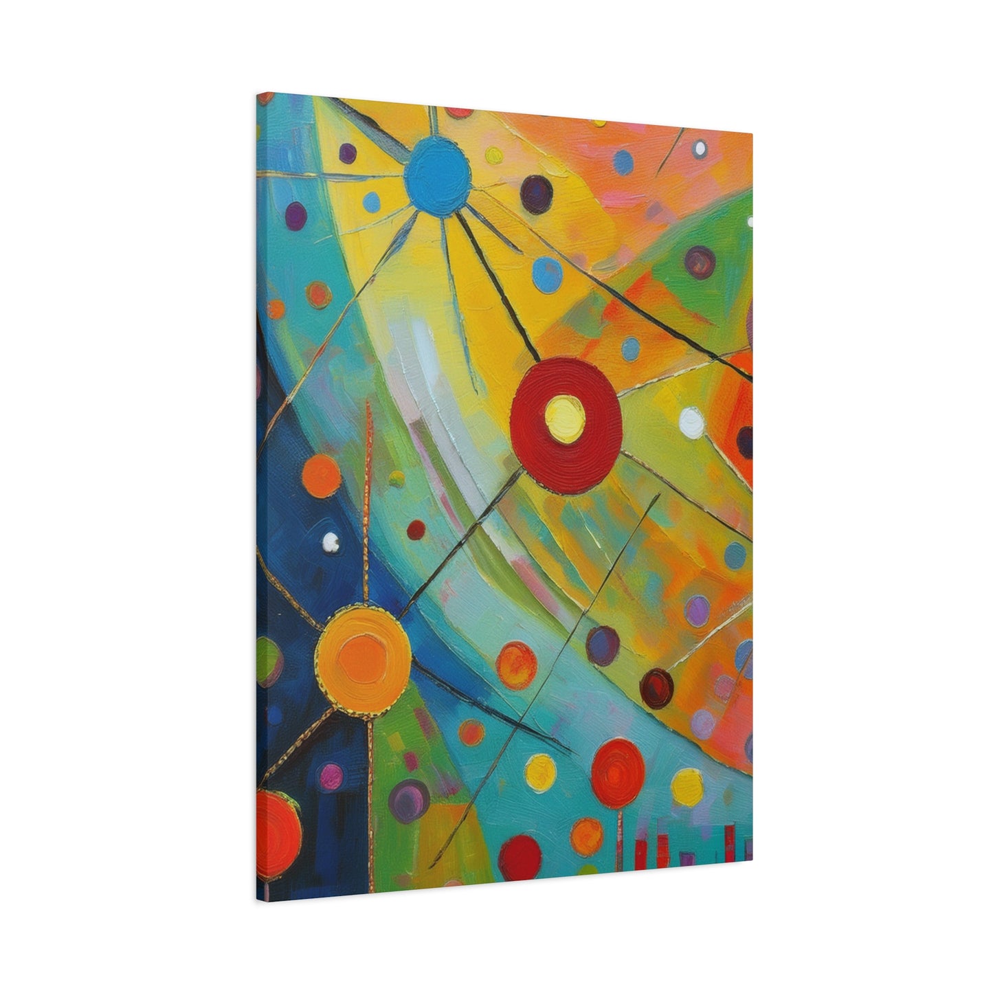 Abstract Oil Painting Print Canvas 20x24,20x30,24x30 24x32,24x36,30x40 32x48,36x48,40x60 Pine-Wood Inner Frame ABS-144
