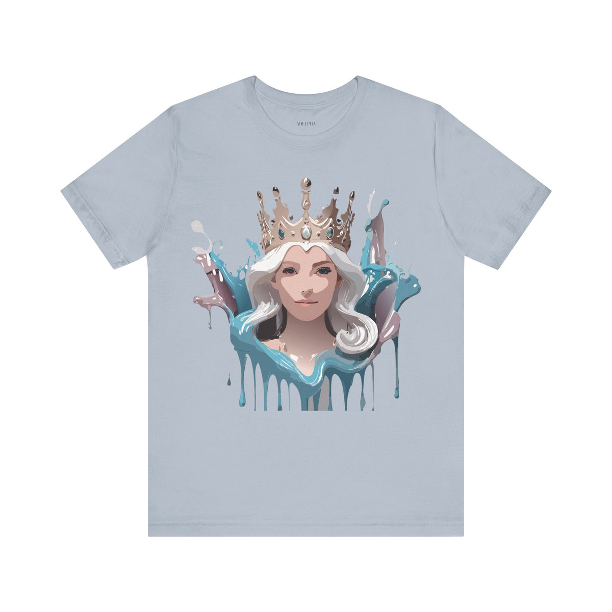Queen Graphic Unisex Cotton Bella+Canvas Tee with Art Design m194