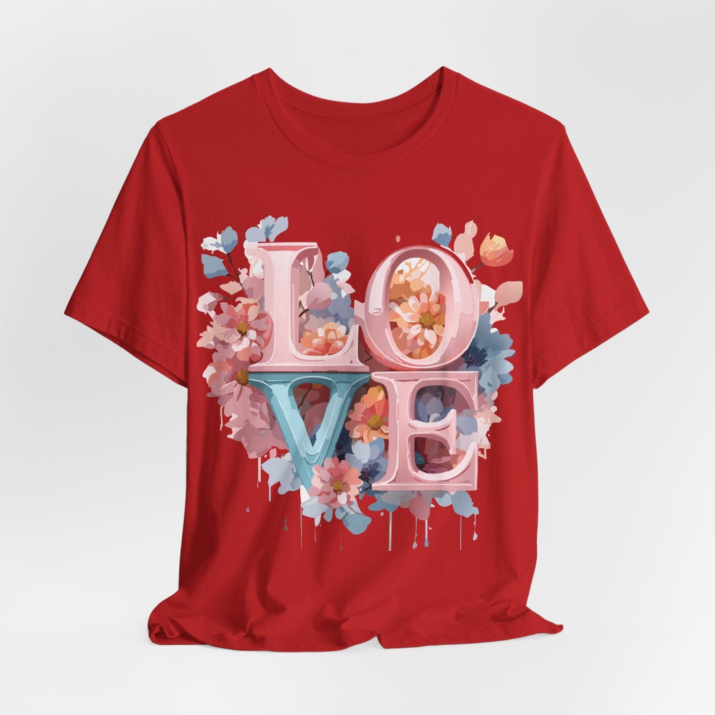 Valentine Graphic Tee Unisex Vintage Inspired Art Design Shirt Adelpha Premium Jersey Short Sleeve