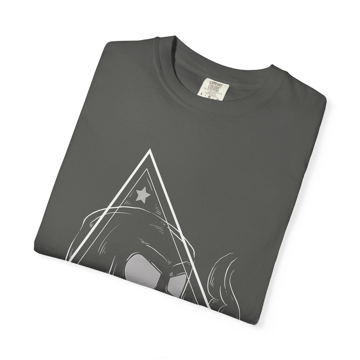 Camiseta unisex de algodón con calavera 