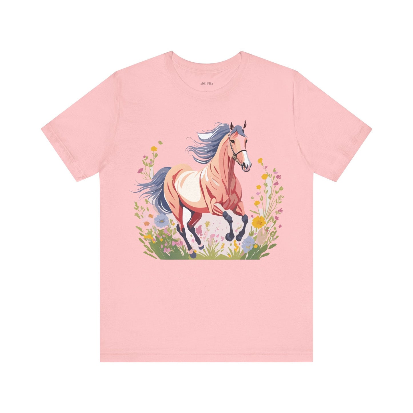 Horse Graphic Unisex 100 Cotton Vintage Animal Art T-Shirt 9