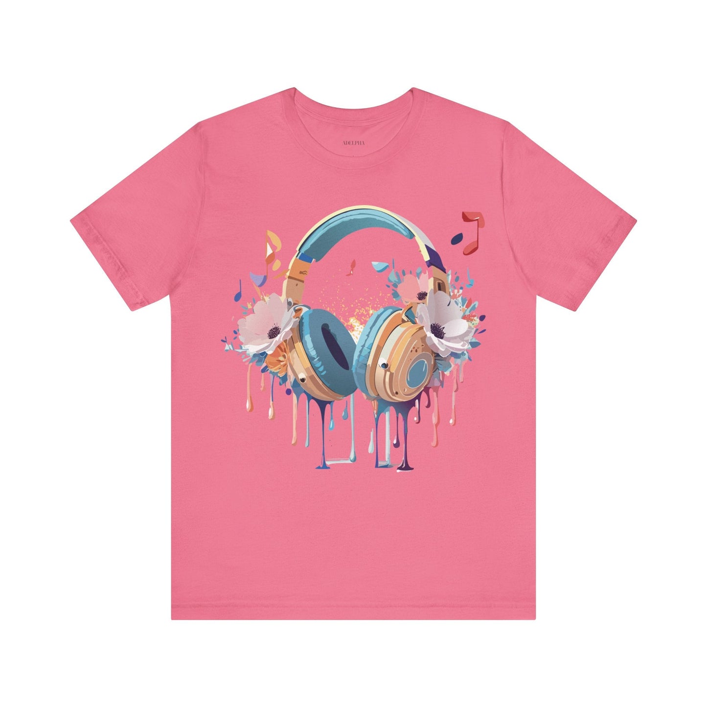 Adelpha Graphic Unisex Music T Shirt With Vintage Inspired Artwork Short Sleeve Tee