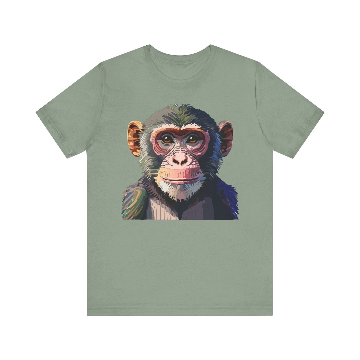 Unisex Animal Shirt Gildan Softstyle Tee With Wild Animals Art Design Premium Comfort